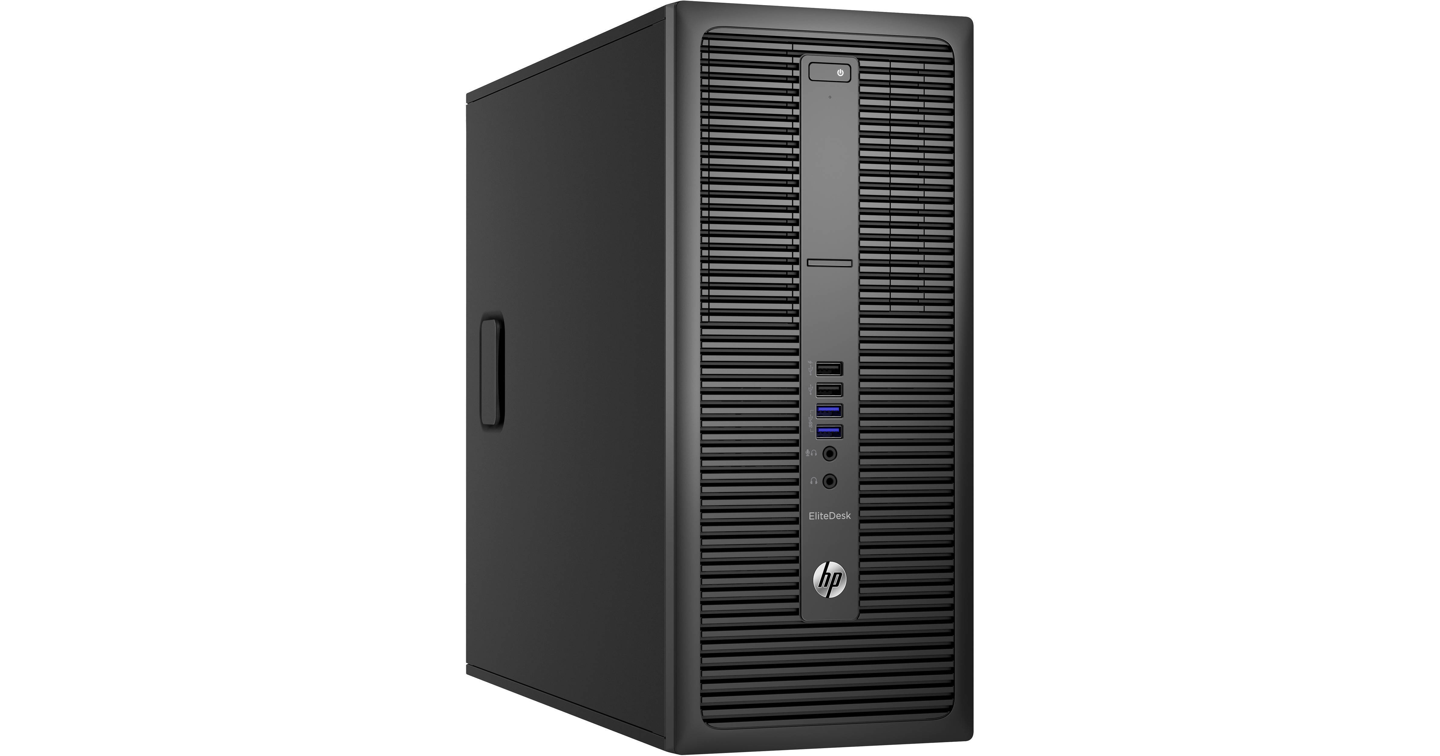 HP EliteDesk 800 G2 Tower PC with 256GB SSD Y7B02UT#ABA B&H