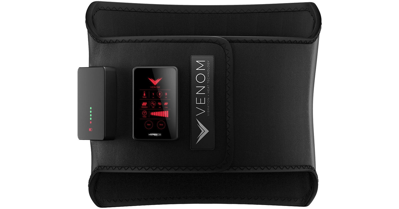 shibari water based lubricant Hyperice Venom- Portable Heat and Vibration Back Device – Medorna main image 1
