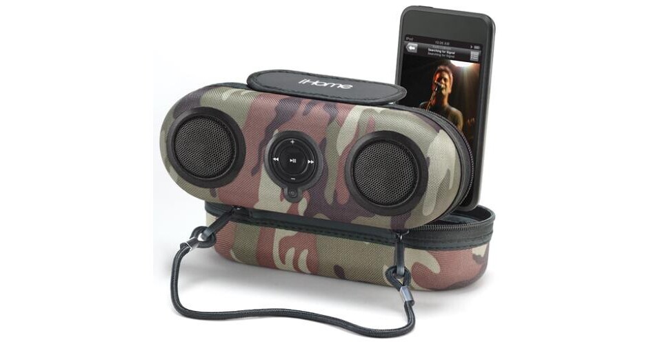 iHome iH13 Special Edition Protective Speaker Case IH13CQS B&H iHome iH13 Special Edition Protective Speaker Case IH13CQS B&H