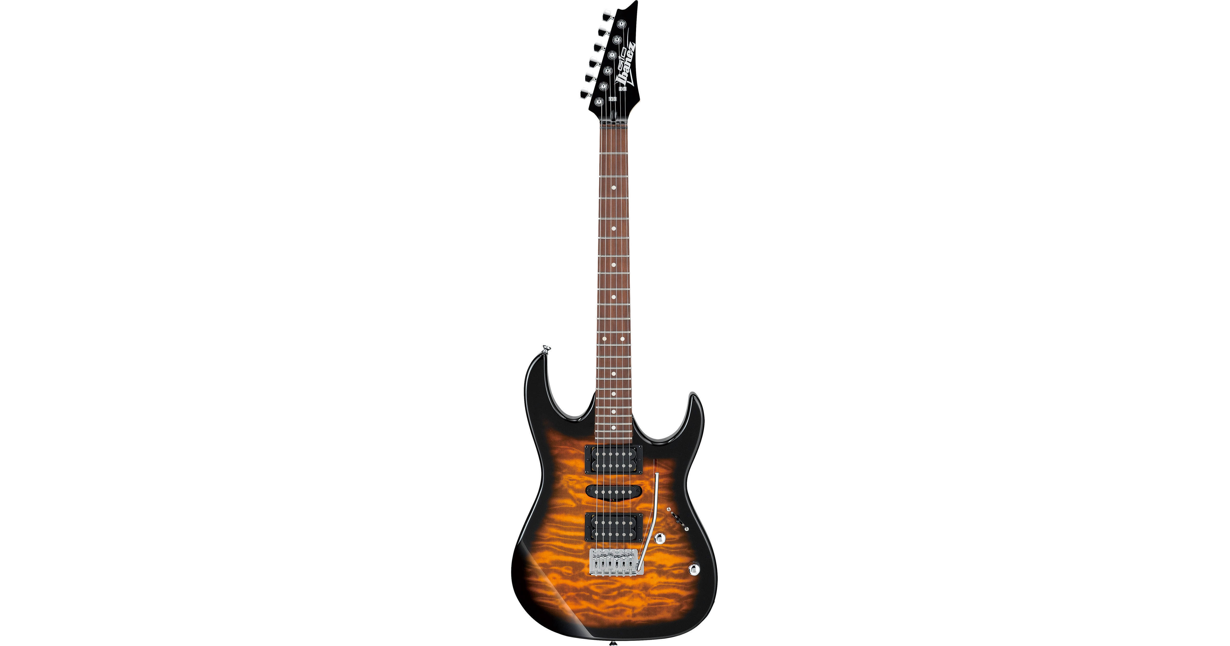 Ibanez GRX70QA RG GIO Series Electric Guitar (Sunburst)