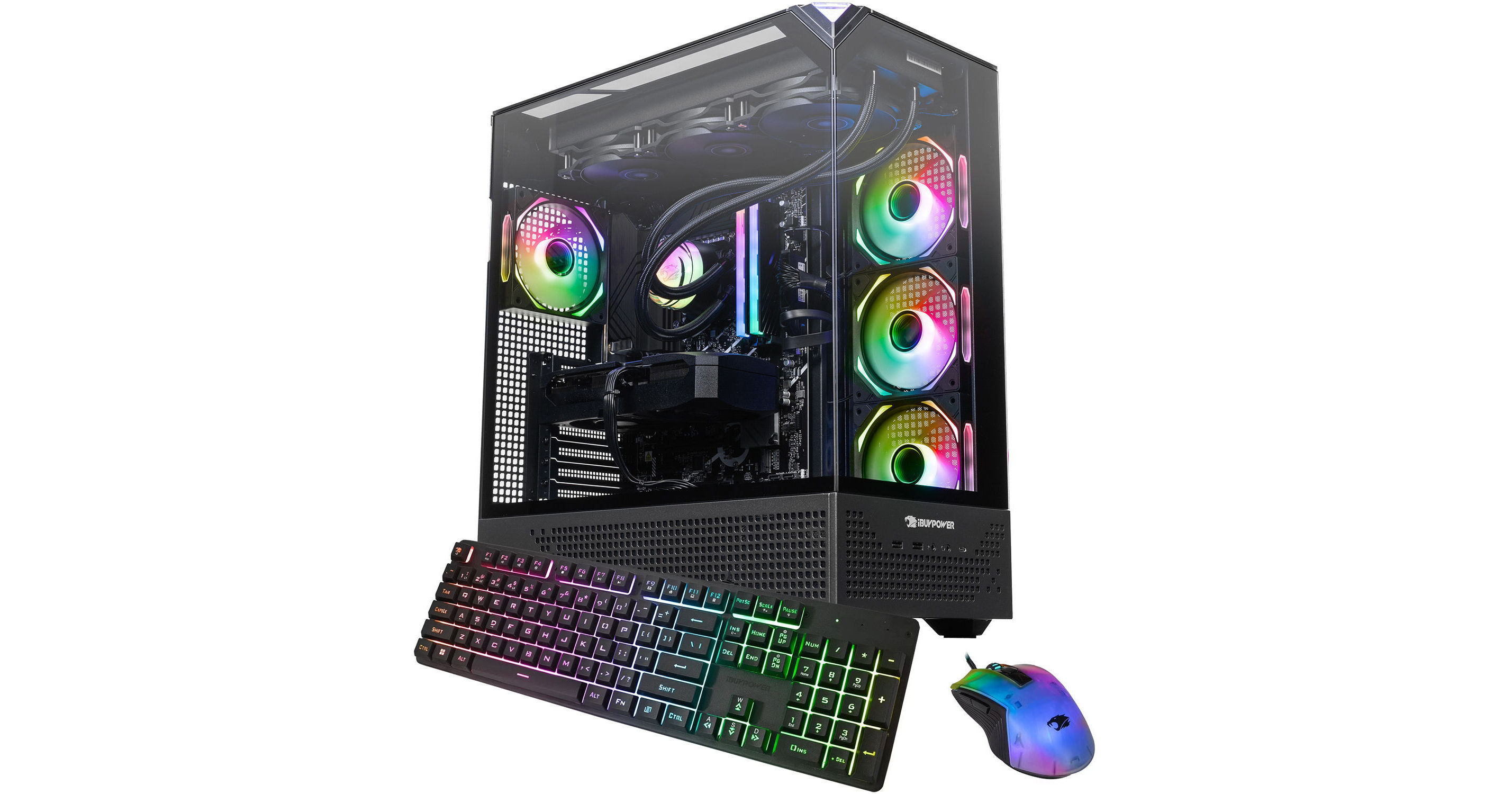 iBUYPOWER Element Pro Gaming Desktop Computer PB-EPBA7R97XT-02