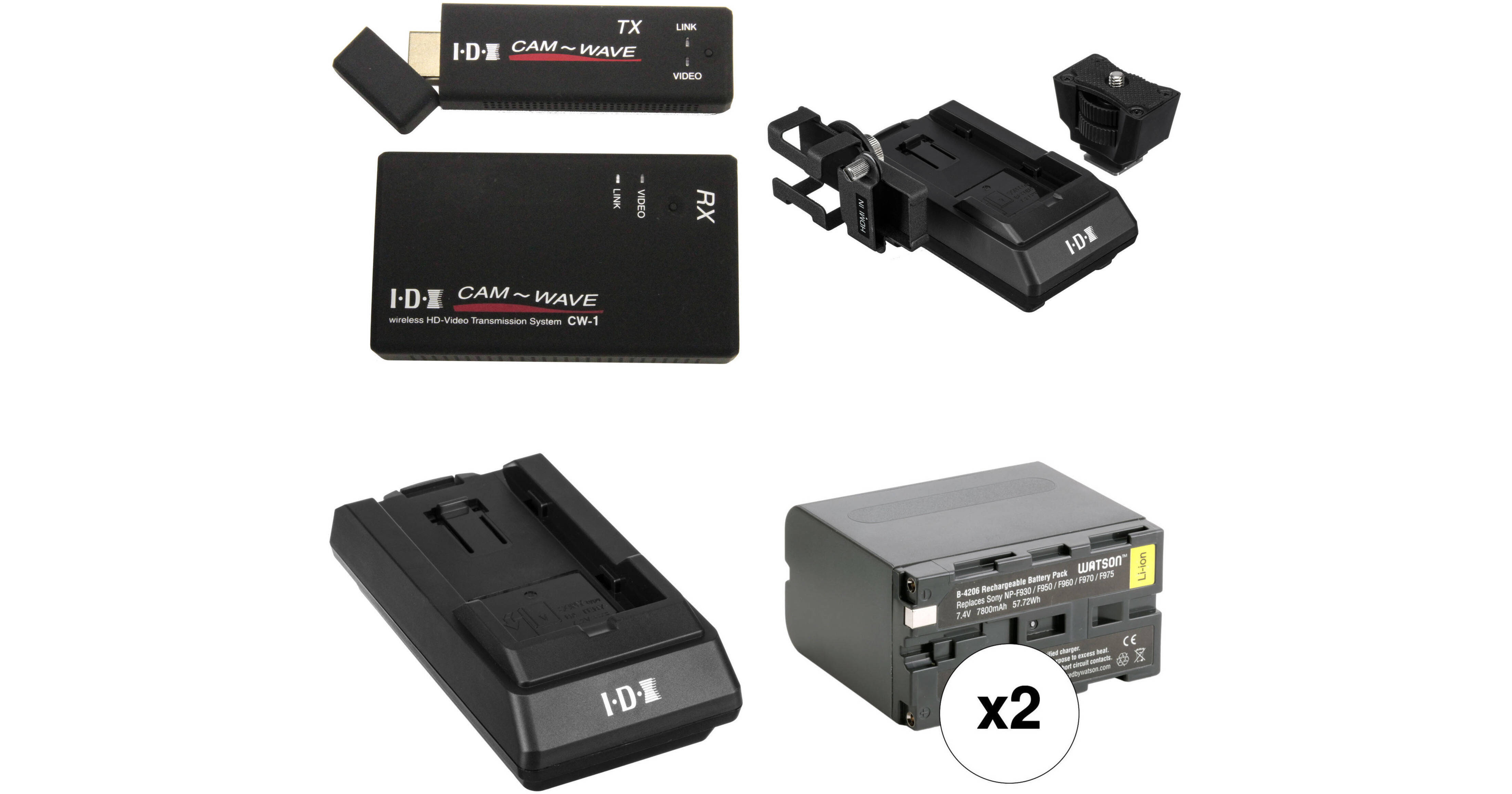 IDX System Technology CW-1 Wireless Transmission System with TX
