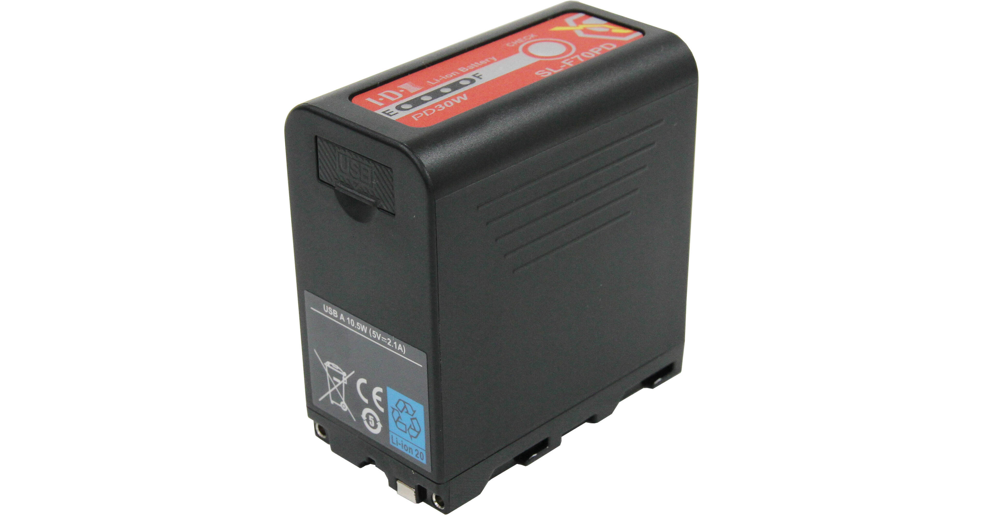 Idx Computer System IDX System Technology Sony L-Series Battery with USB-C SL-F70-PD