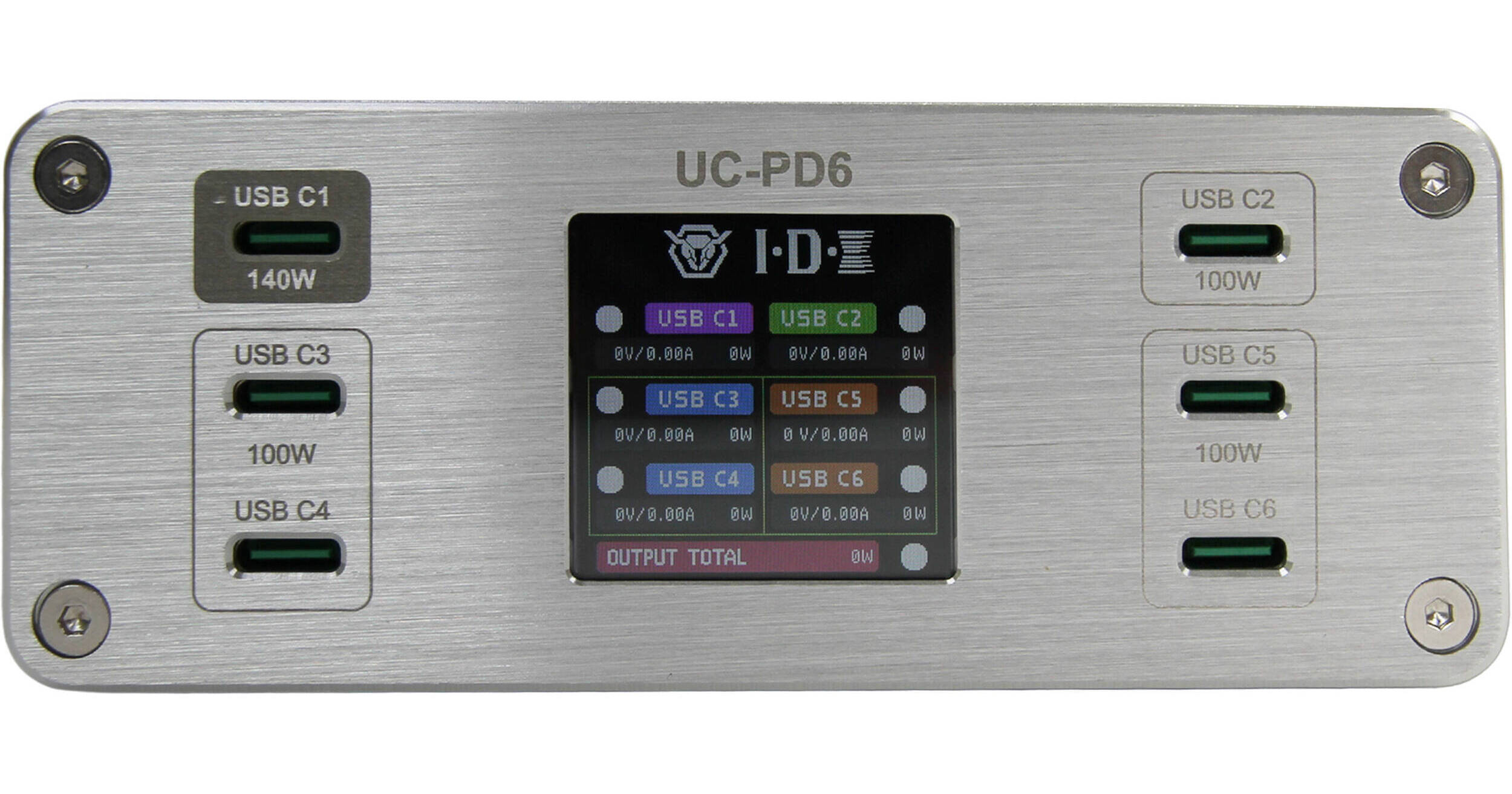 Idx Computer System IDX System Technology 6-Channel USB-C PD Power Supply and UC-PD6