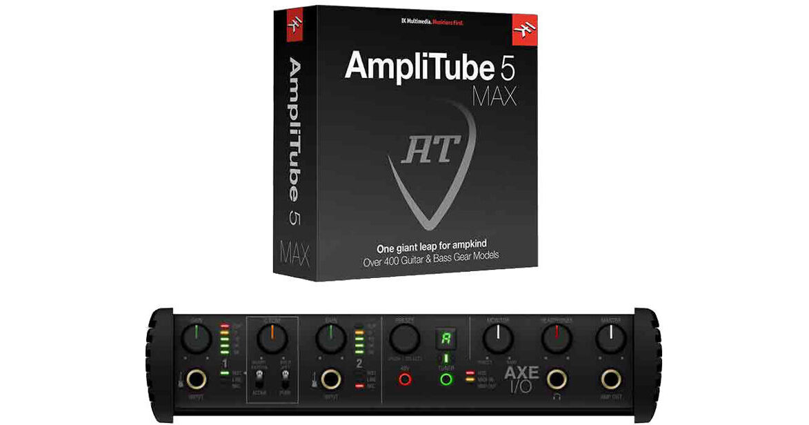 IK Multimedia AXE I/O Recording Interface CB-AXEIOAT5-HCD-IN B&H