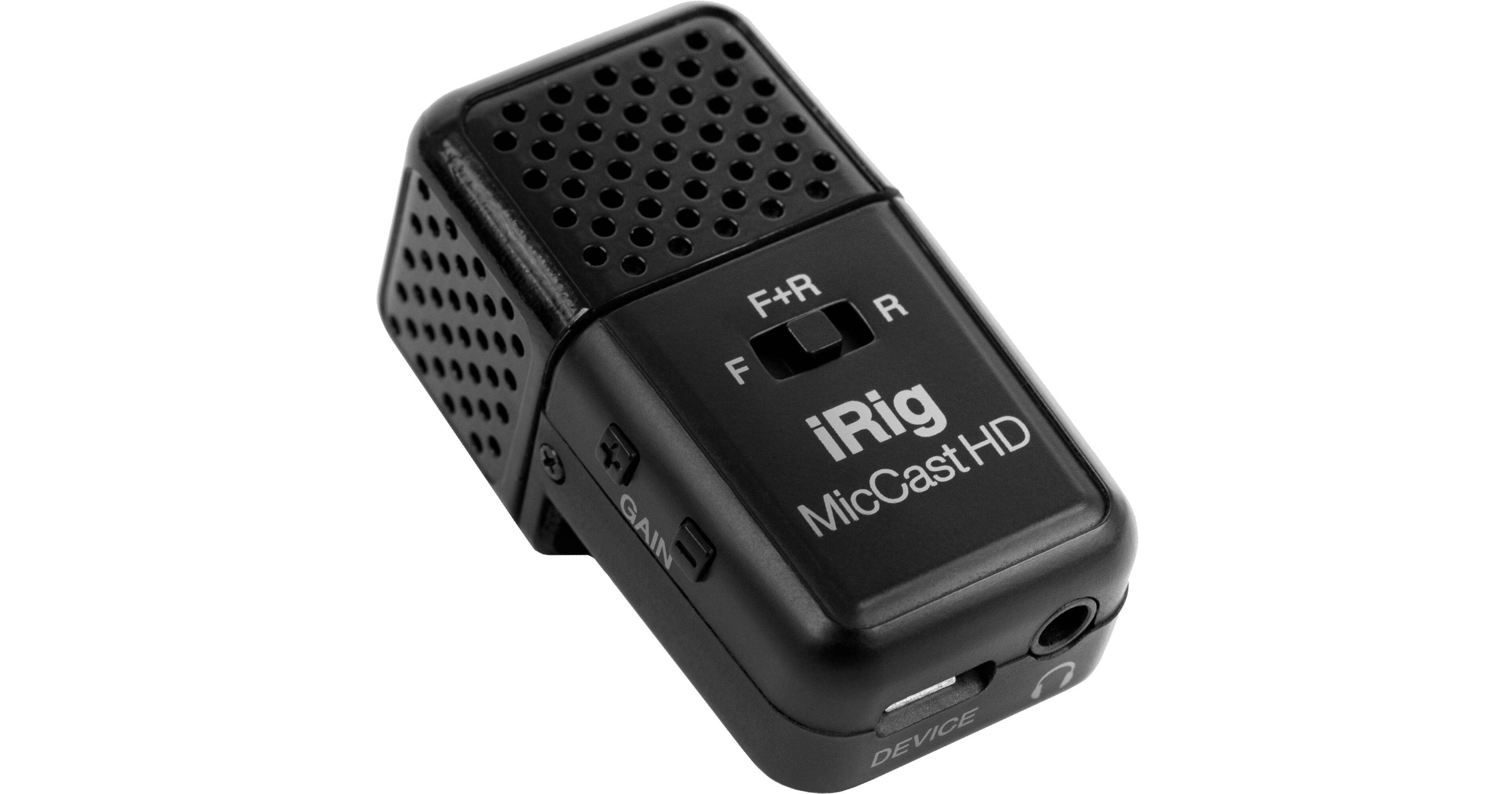 IK Multimedia iRig Mic Cast HD Multipattern USB