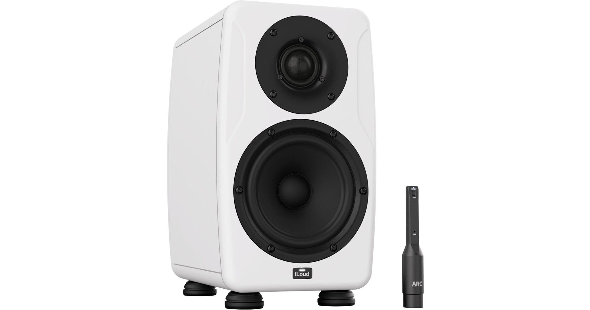 IK Multimedia iLoud Precision 5 Active 2-Way MON-PREWHITE-500-IN