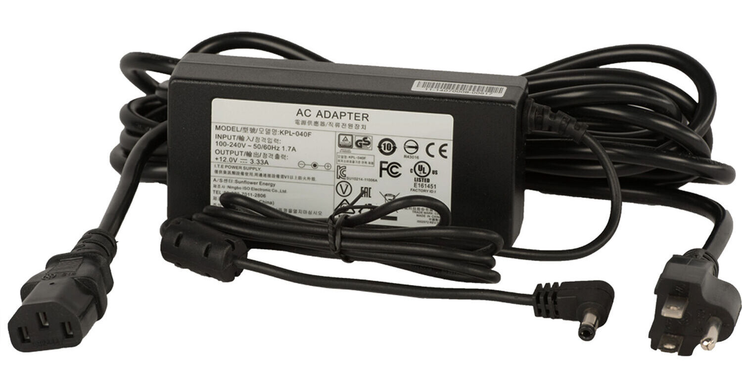 ikan AC Adapter (12V, 3.3A) KPL-040F-VI B&H Photo Video