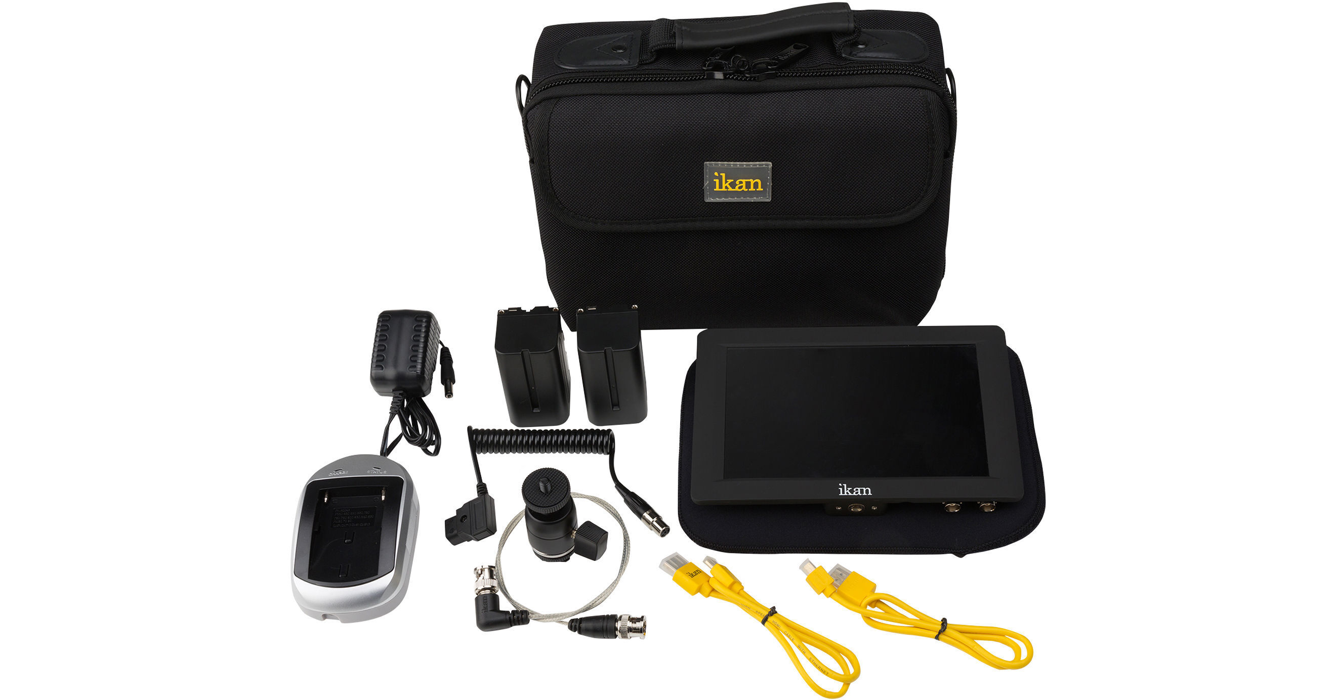 ikam S7H 7インチ 高輝度フィールドモニター / SDI・HDMI対応 ikan 7インチ SDIモニター 中古 専用ケース付き | ikam S7H 専用