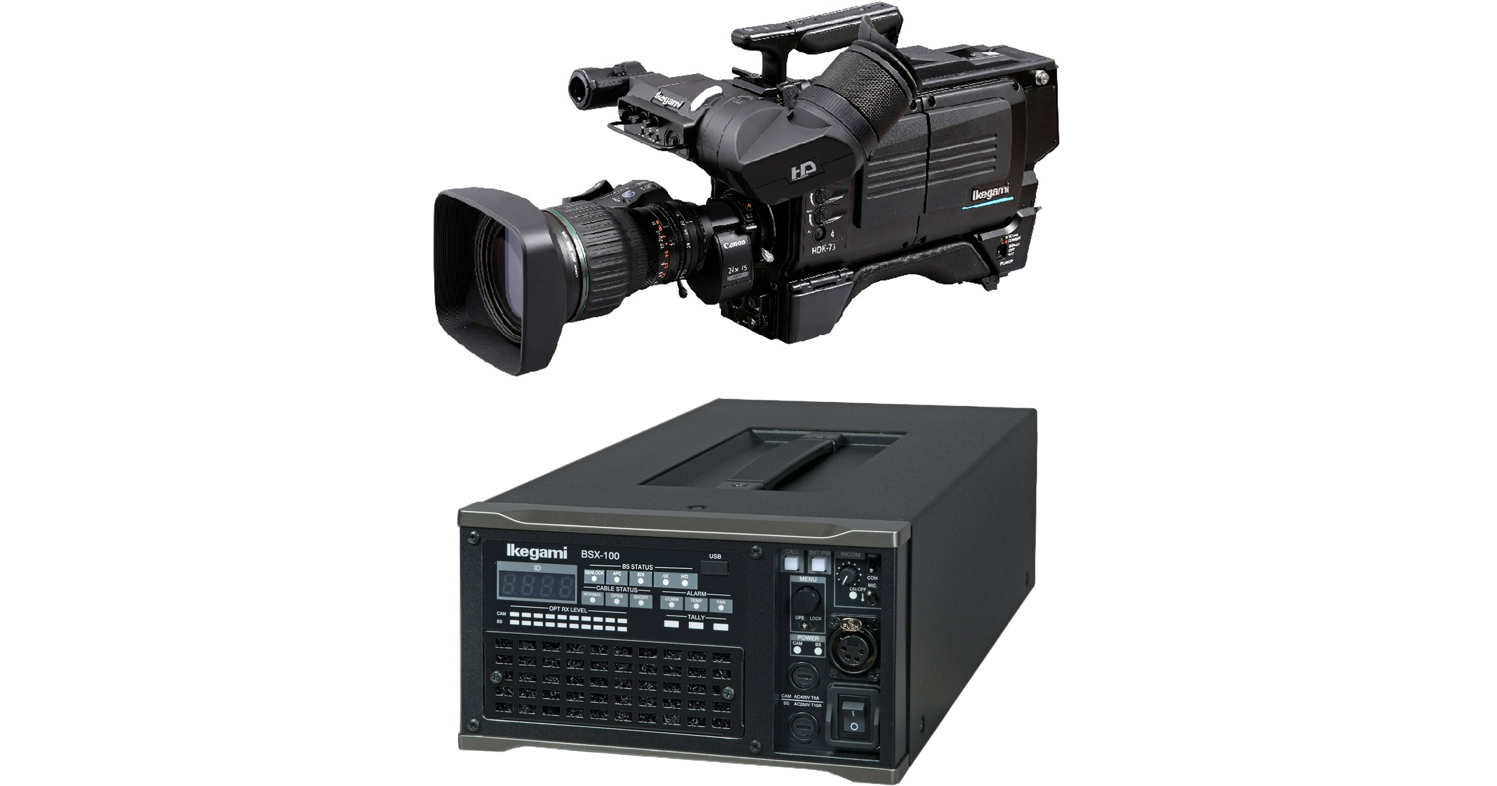 Ikegami HDK-73 HDTV Camera System with BSX-100H Digital