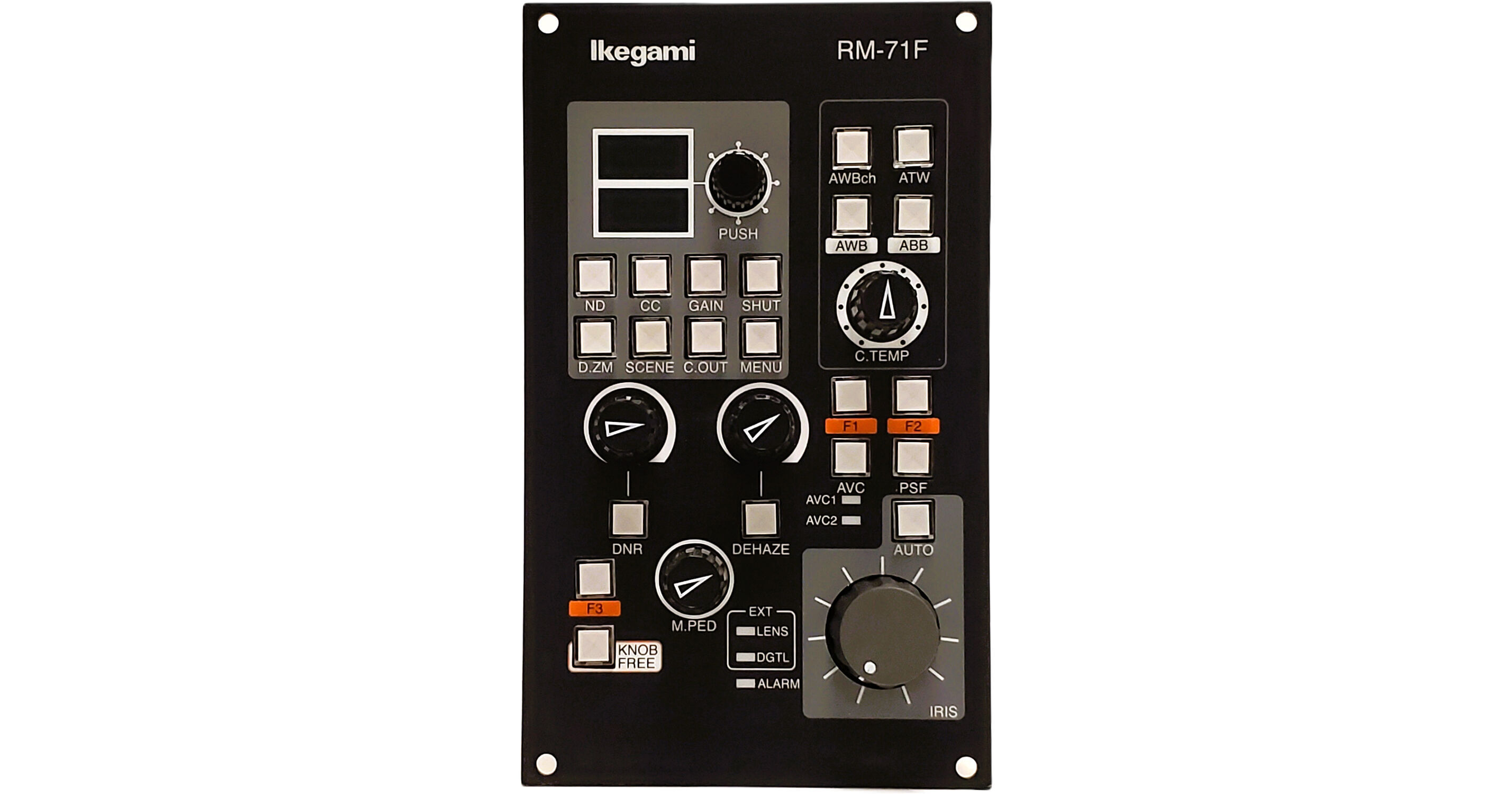 Ikegami RM-71F Remote Control Panel for UHL-F4000 Camera RM-71F