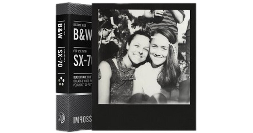 Impossible Black & White 2.0 Instant Film for Polaroid PRD4162