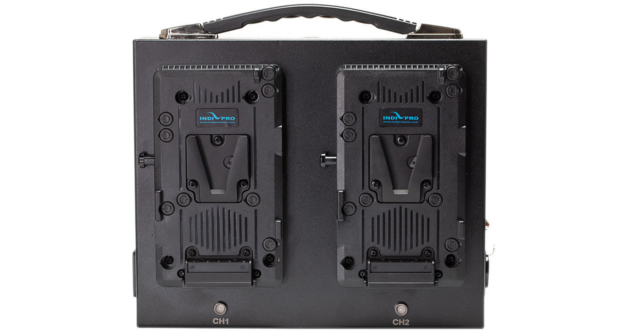 IndiPRO Tools Dual Fusion V-Mount Battery Charger PDM2S B&H