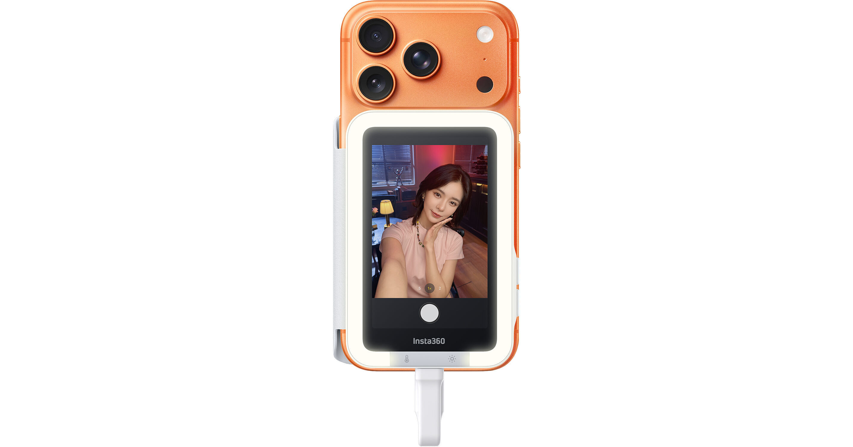 Insta360 Snap Selfie Screen with LED Light CINSFAVE-01 B&H
