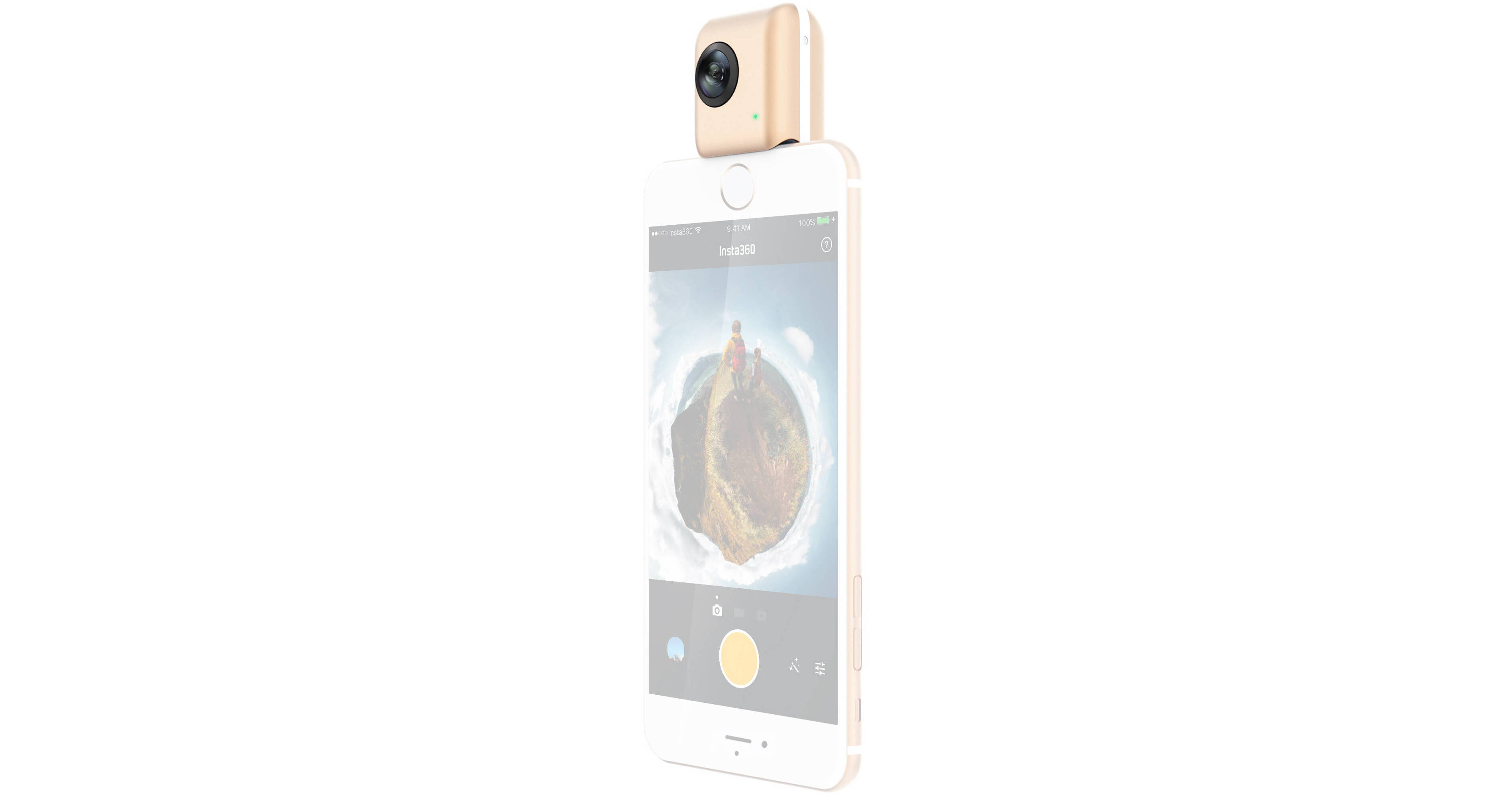 Insta360 Nano Spherical Video Camera for iPhone (Gold) 194683
