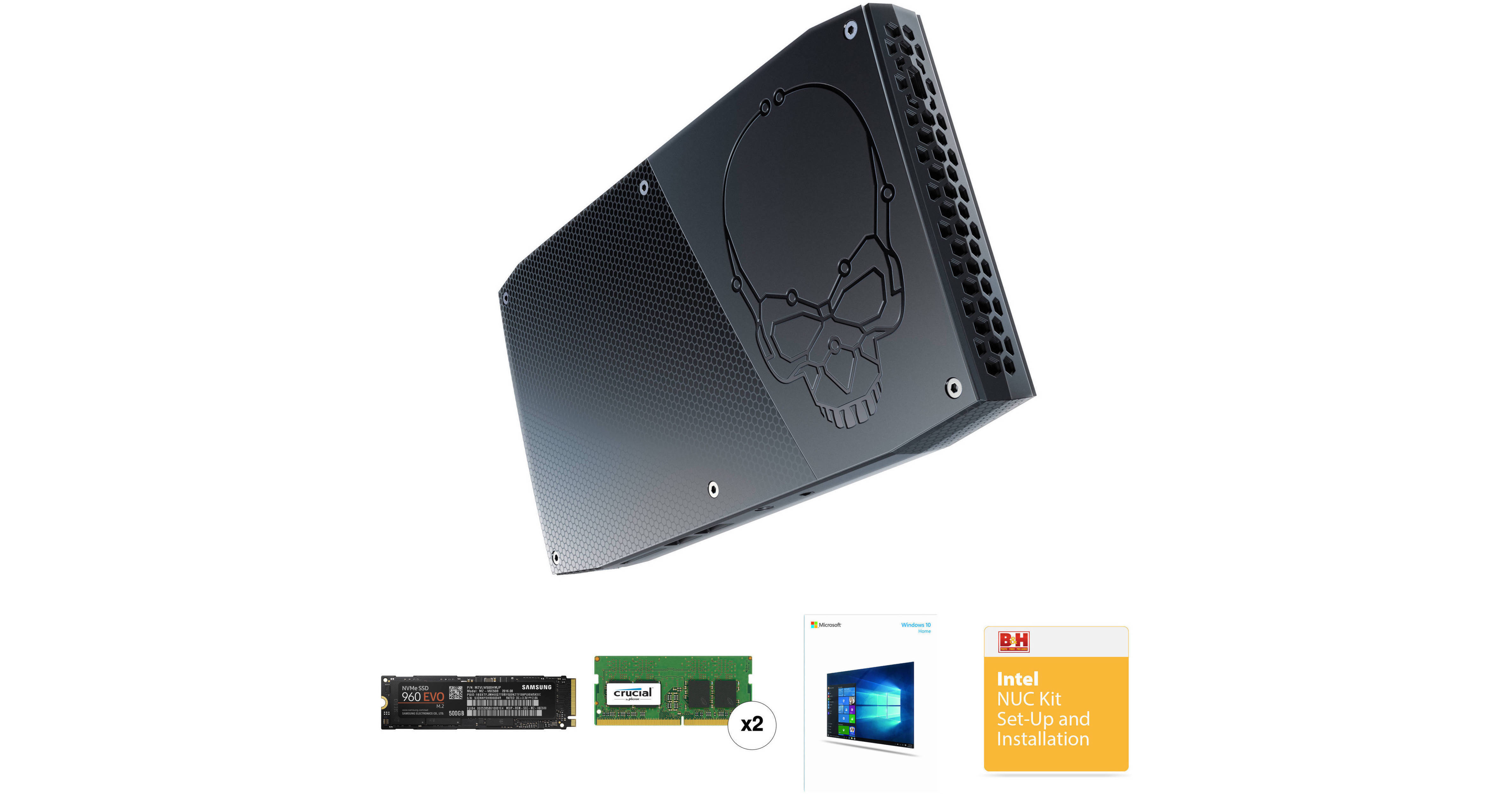 Intel NUC6i7KYK Mini PC NUC Custom Kit B&H Photo Video