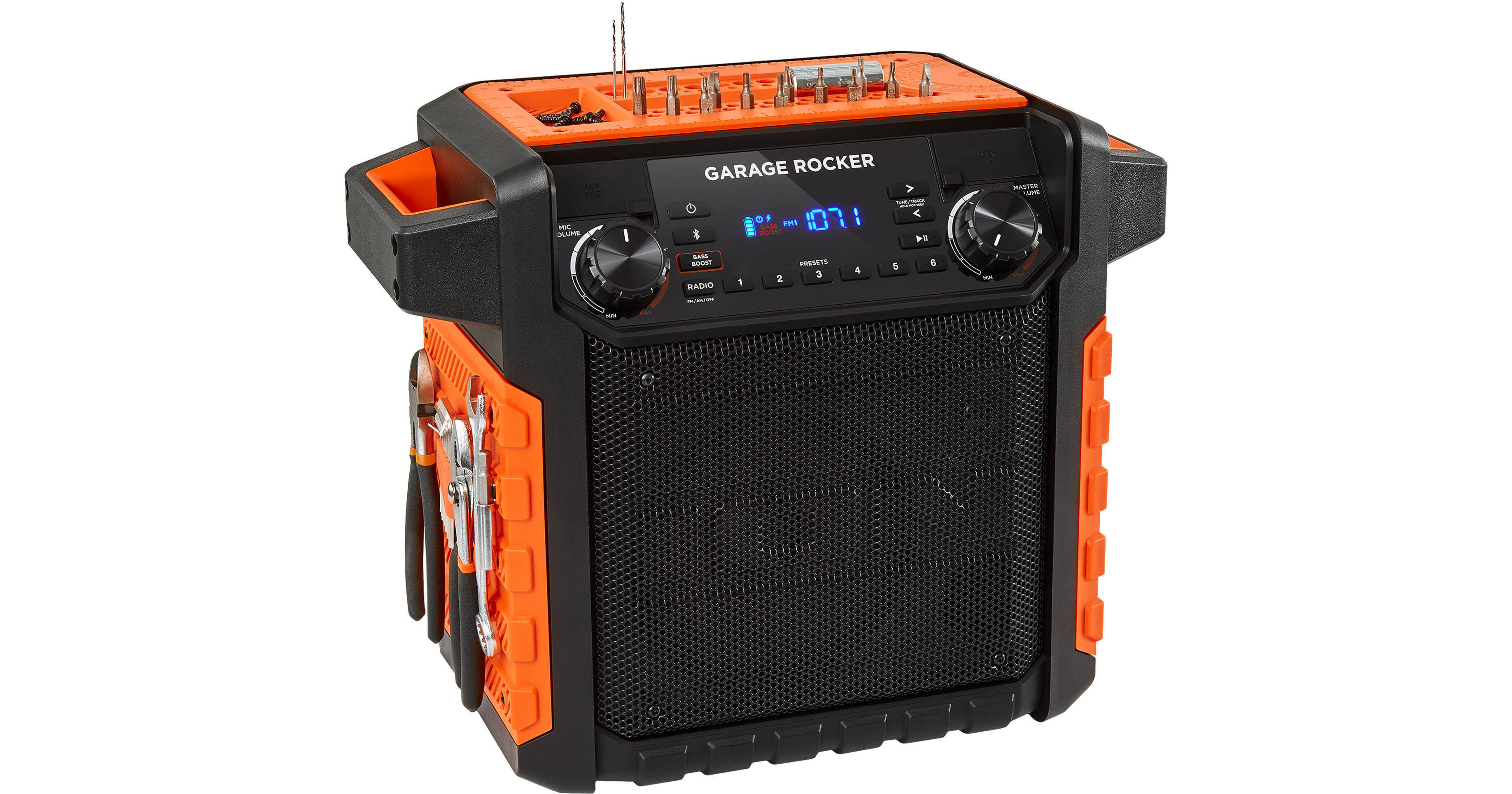 ION Audio Garage Rocker Wireless Worksite GARAGE ROCKER ORANGE