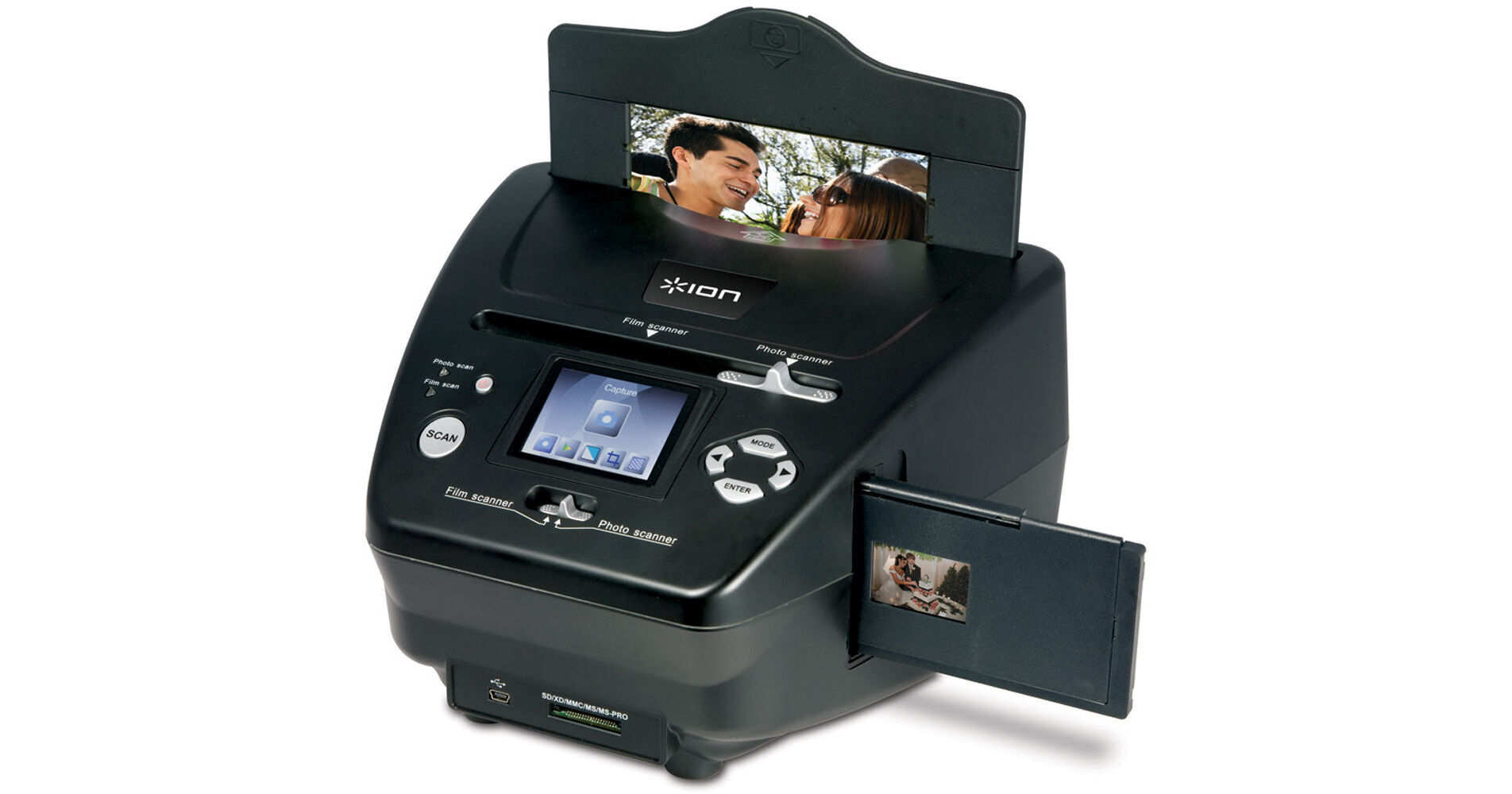 ION Audio Pics 2 SD Plus Photo, Slide, and Film Scanner ISC23