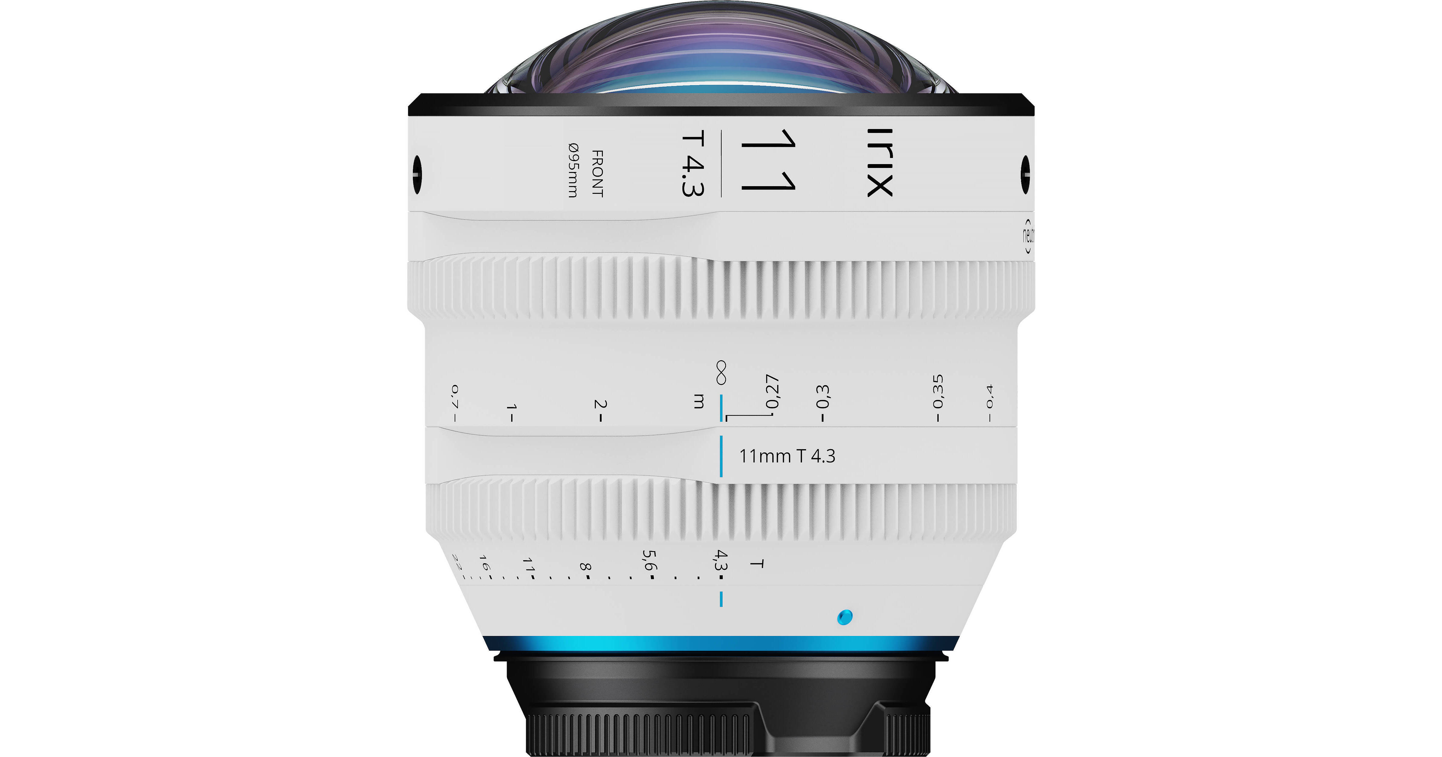 IRIX 11mm T4.3 Cine Lens (Sony E, Feet, White) IL-C11W-SE-I B&H