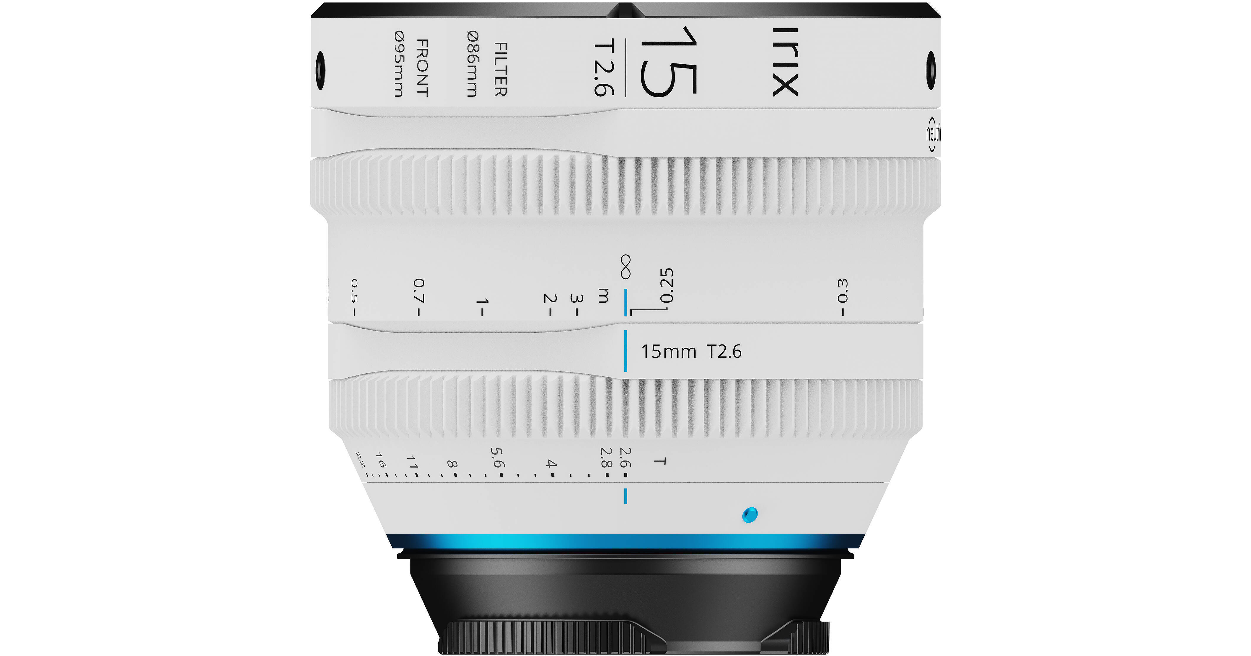 IRIX 15mm T2.6 Cine Lens (Canon RF, White) IL-C15W-RF-I B&H