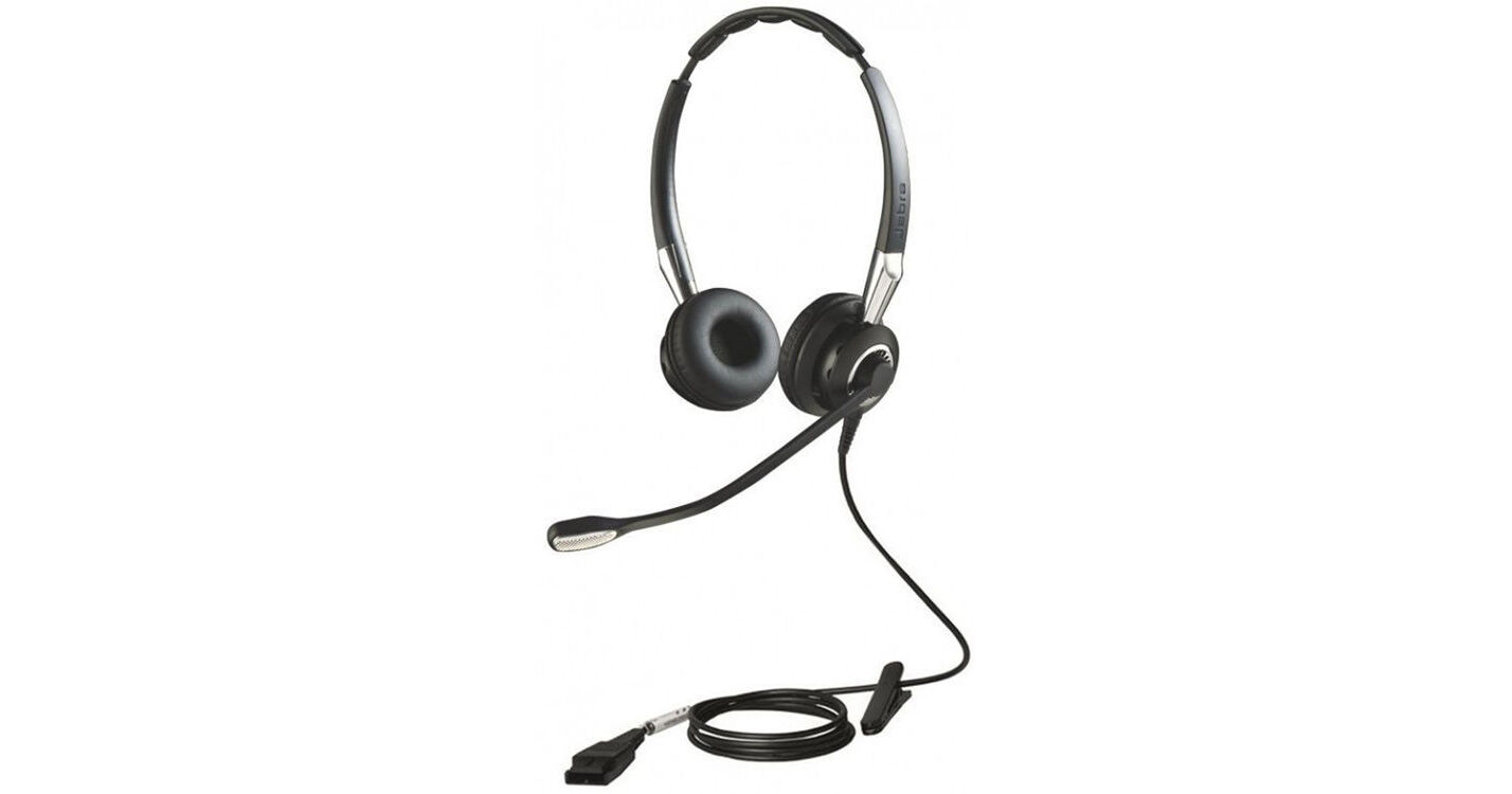 Jabra Biz 2400 II Duo Ultra-Noise-Canceling Headset 2409-720-209