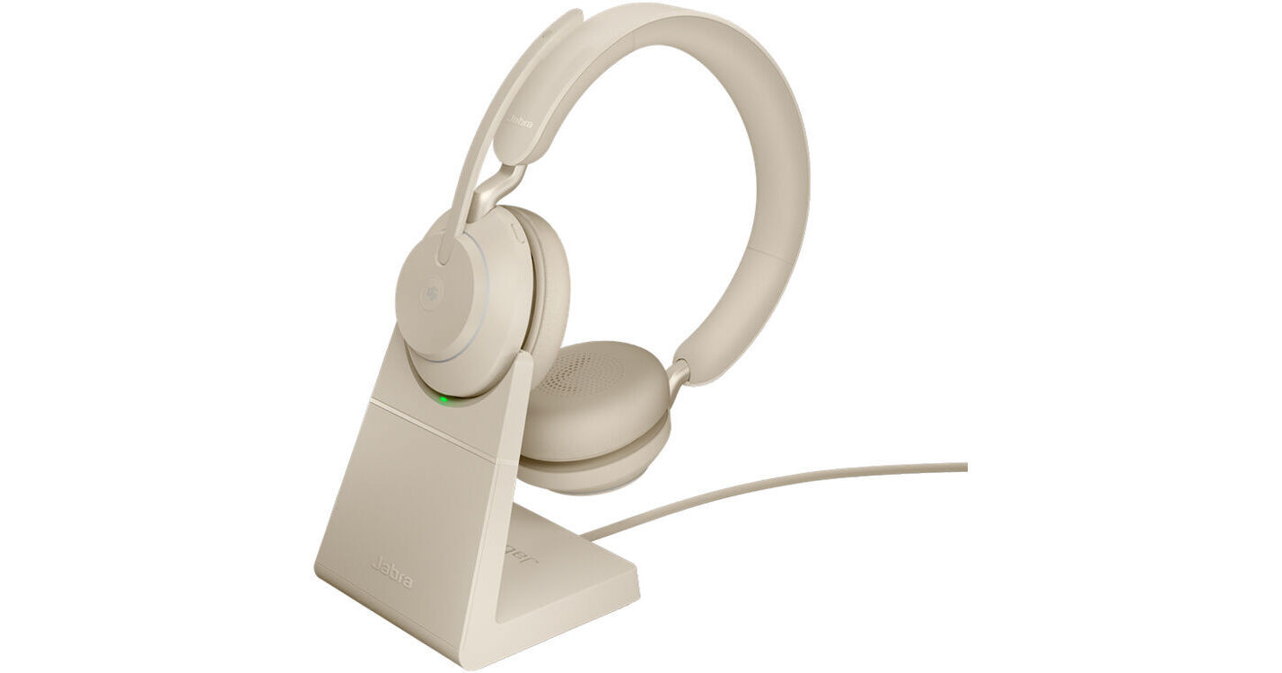 Jabra Evolve2 65 Stereo Wireless On-Ear Headset 26599-989-988