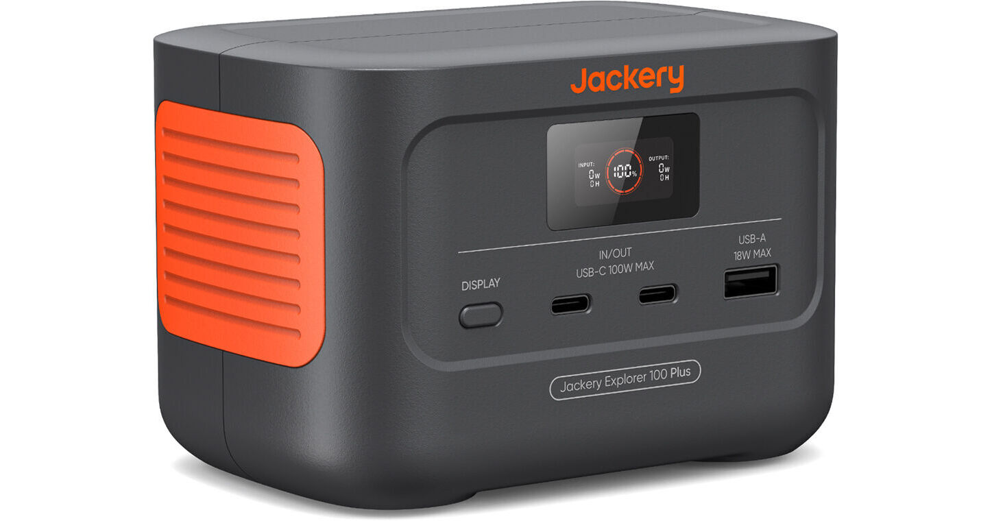 Jackery Explorer 100 Plus Portable Power Station 21-0001-000171