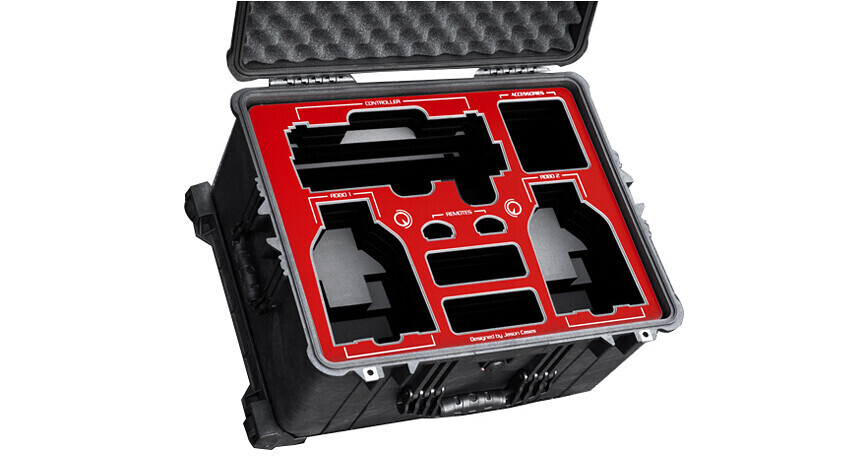 Jason Cases Hard Case with Foam Insert for 2 Can CAN300DIPRE B&H