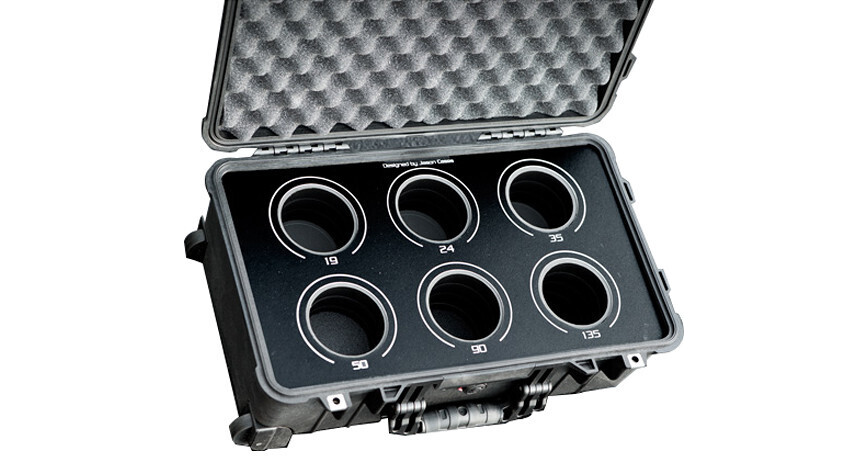 Jason Cases 6-Lens Case for Leica R LCR6LBK B&H Photo Video