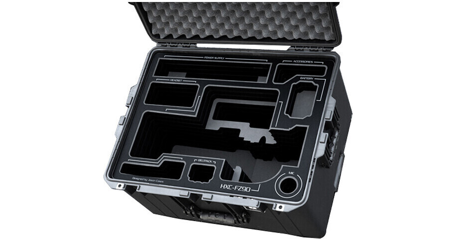 Jason Cases Hard Case with Foam Insert for Sony HXC-FZ90