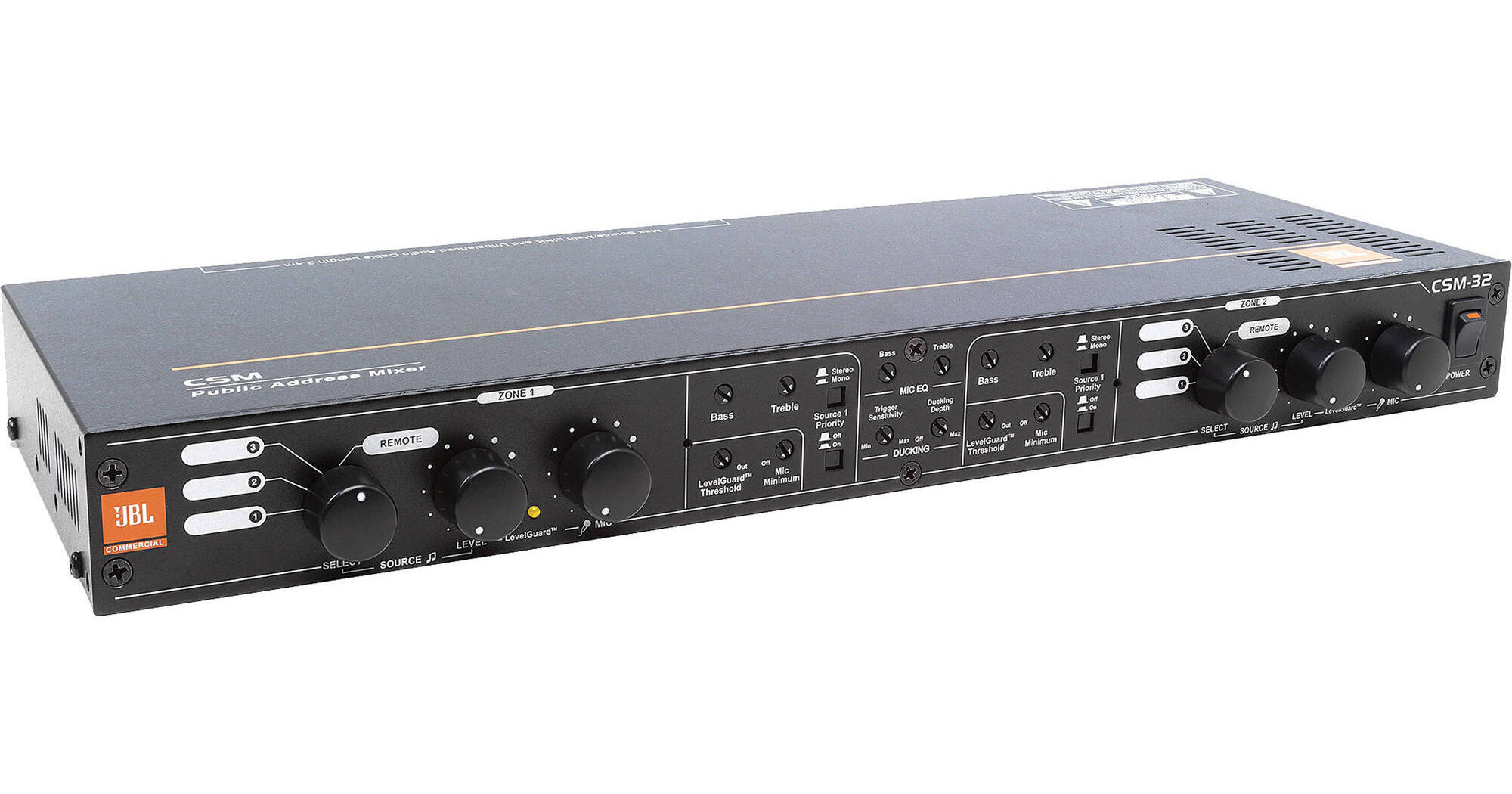 JBL CSM-32 3 x 2 Stereo Public Address Mixer CSM-32 B&H Photo