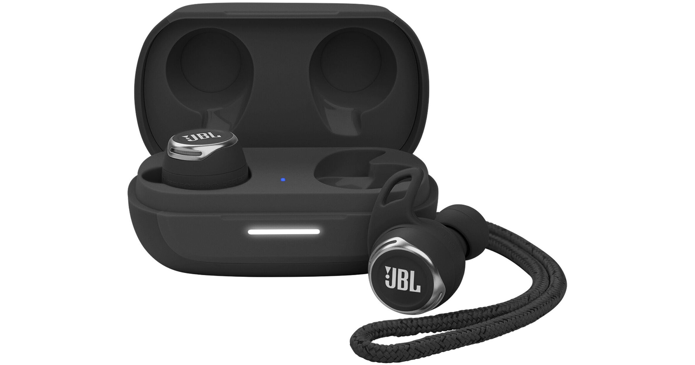 JBL Reflect Flow Pro Noise-Canceling True JBLREFFLPROPBLKAM B&H