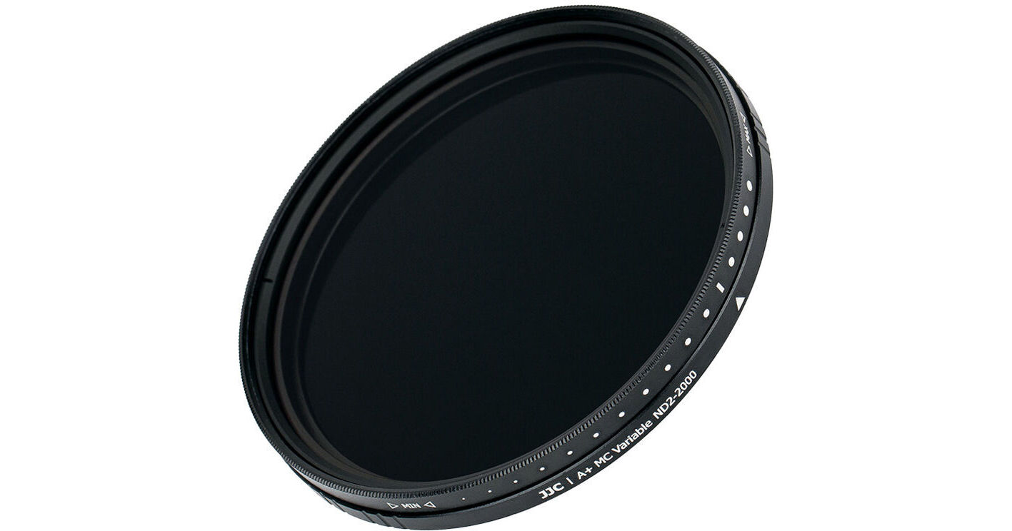 JJC Filtro ND De 2.283 In ND2-2000 VND Densidad Neutral Variable