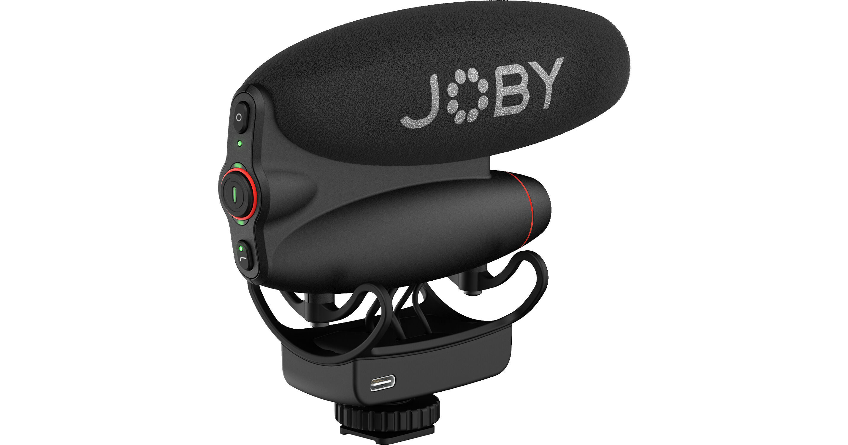 JOBY Wavo PRO DS Hybrid Analog/USB Camera-Mount Shotgun JB01801