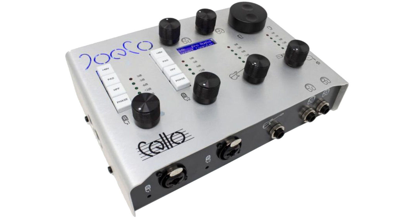 JoeCo Cello 384 kHz USB 2.0 Audio Interface with 22 Inputs CELLO