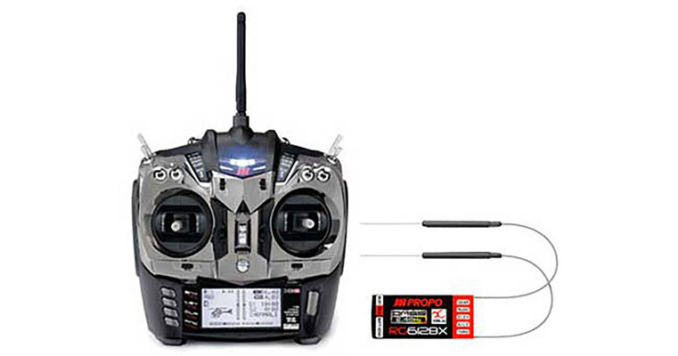 JR AMERICAS XG8 8-Channel DMSS Transmitter with RG812BX