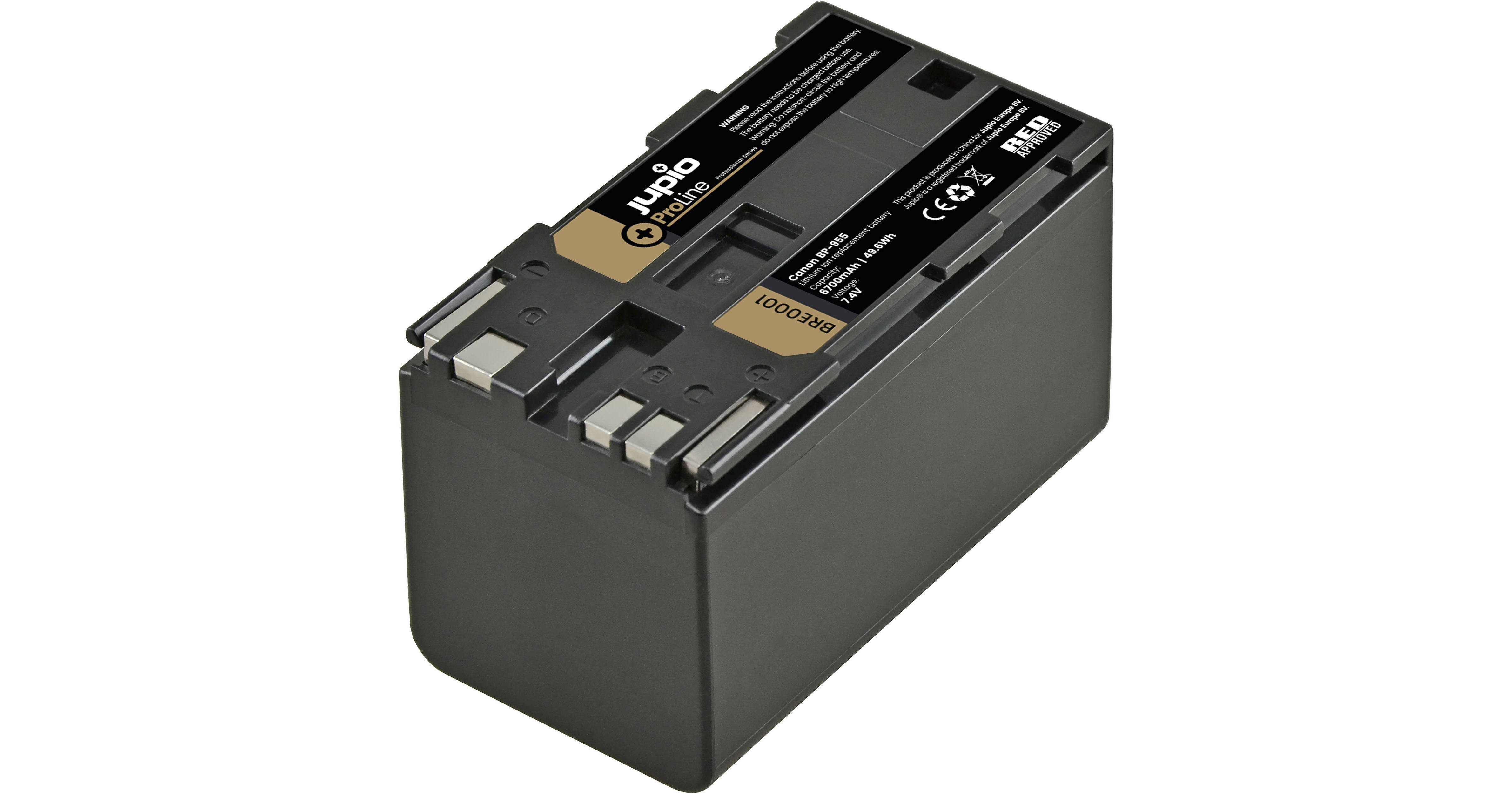 Jupio ProLine BP-955 6700mAh Battery for RED KOMODO BRE0001 B&H