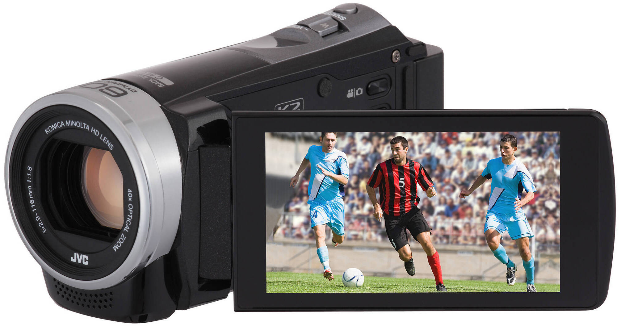 JVC Everio GZ-EX310BE Full HD Camcorder (PAL, Black) GZ-EX310BE