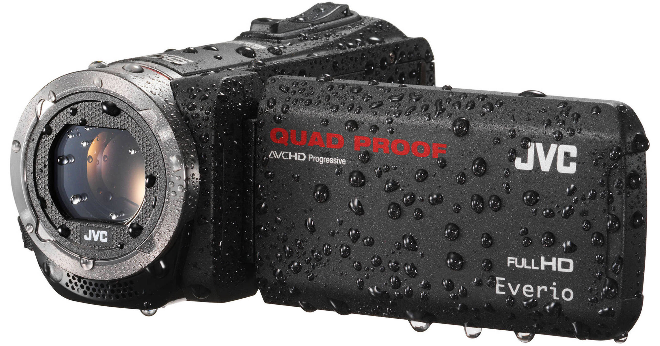 JVC GZ-R315BEU Quad-Proof HD Camcorder (PAL, Black) GZ-R315BEU