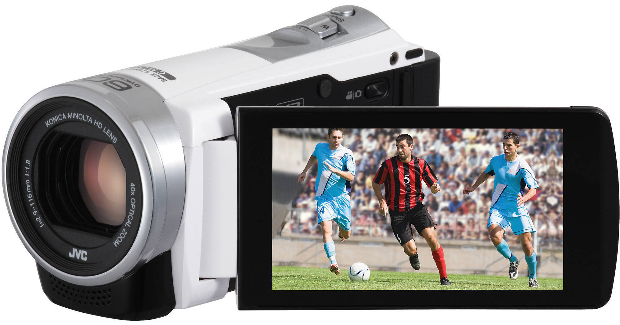 JVC GZ-EX310 Full HD Everio Camcorder (White) GZEX310WUS B&H