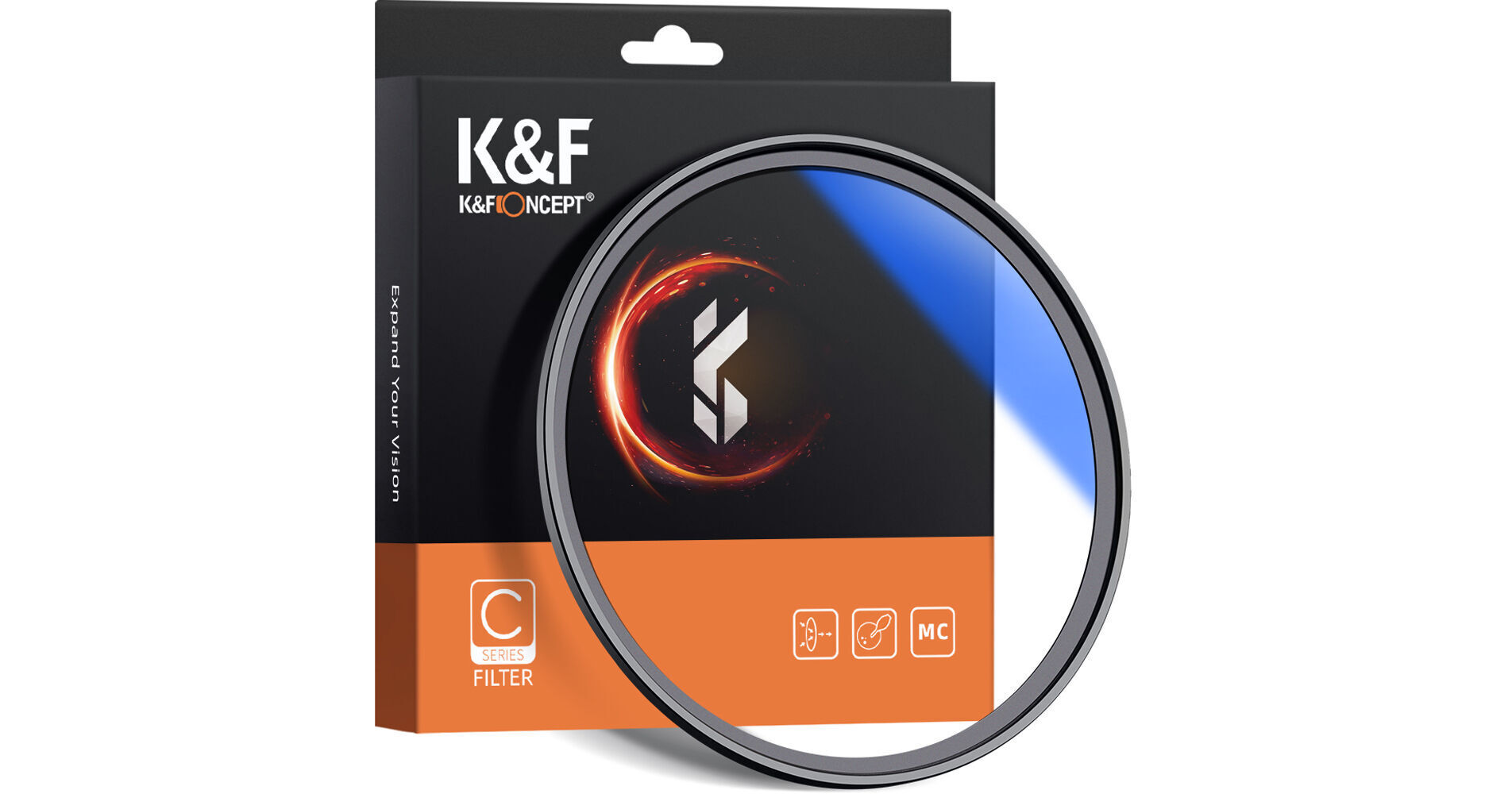 K&F Concept MC UV Lens Filter – Slim Multi-Coated Protection For Camera Lenses (Fits Canon, Nikon, Sony)