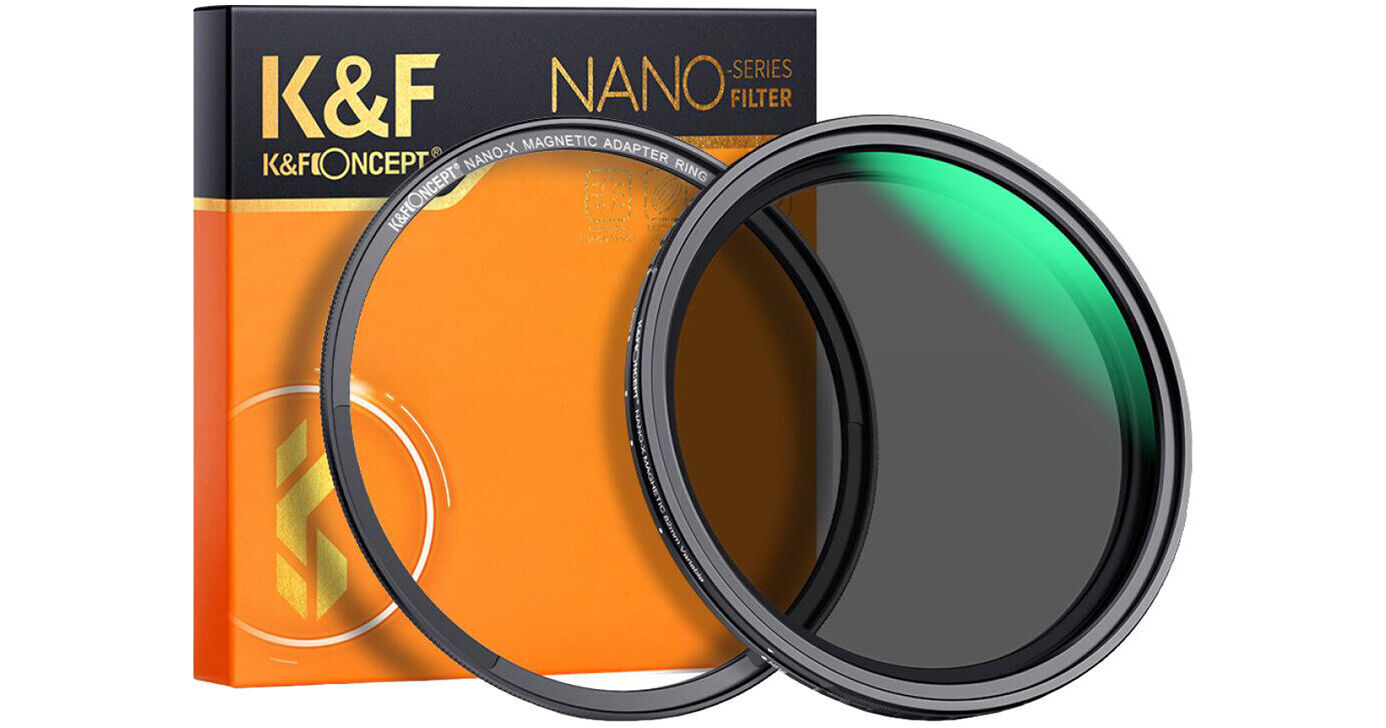 Filtro polarizador circular y ND2-32 variable de 67 mm (1-5 pasos) y CPL y filtro de lente Black