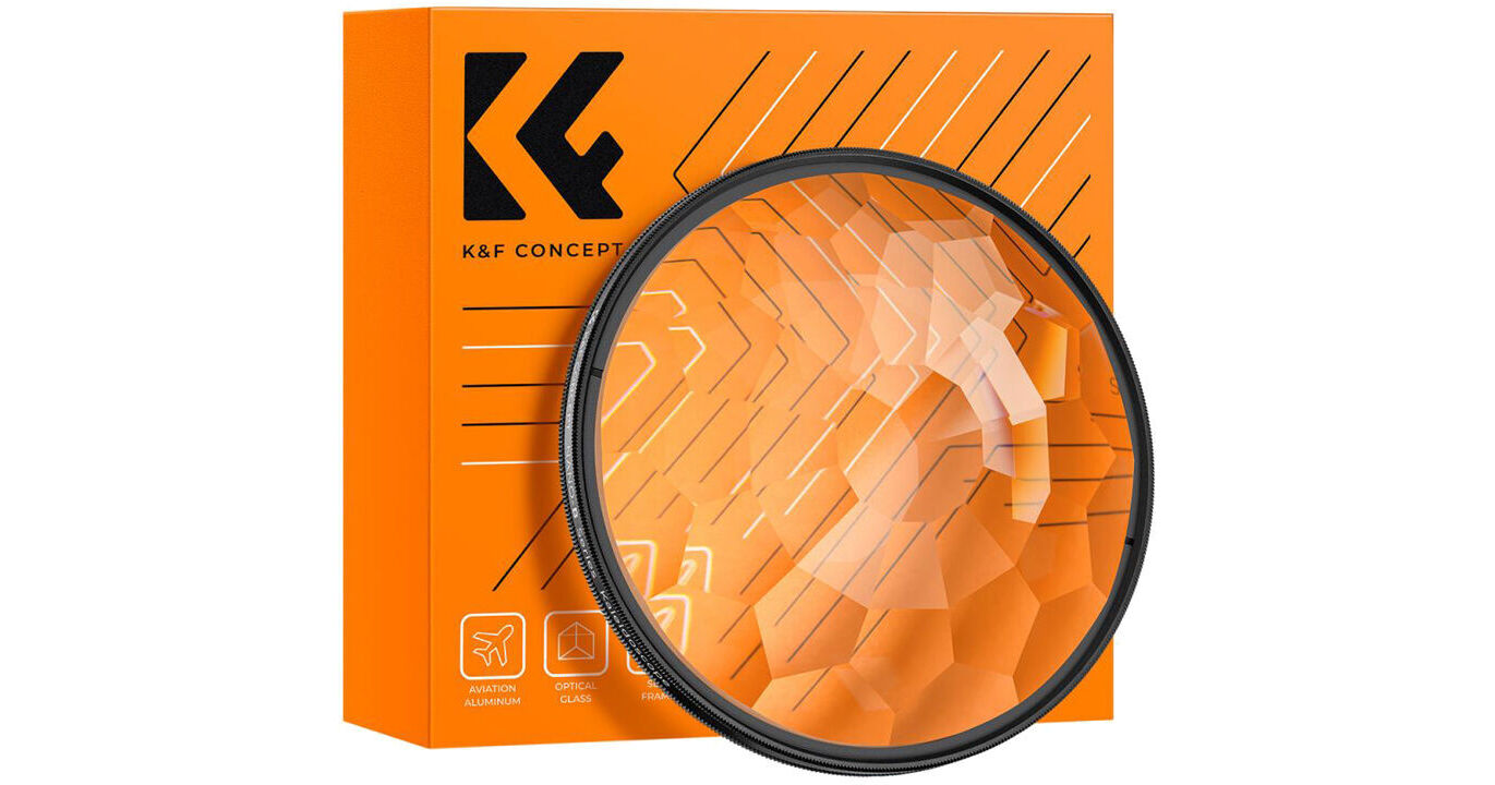 K&F Concept Nano-K Optisch Glas UV-Beschermingsfilter met Nano Coating voor Lens 46mm (Inclusief 3 Schoonmaakdoekje