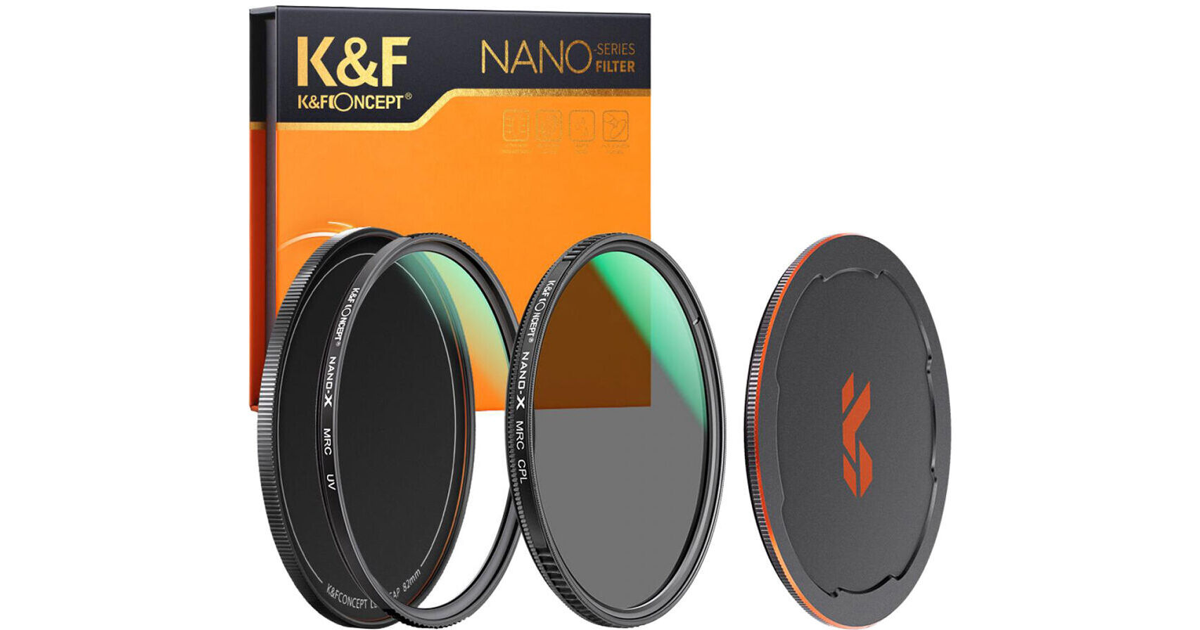Filtre UV MCUV Nano-X Imperméable Pour Objectif Photo - Protection Haute Transmission 58mm - 5