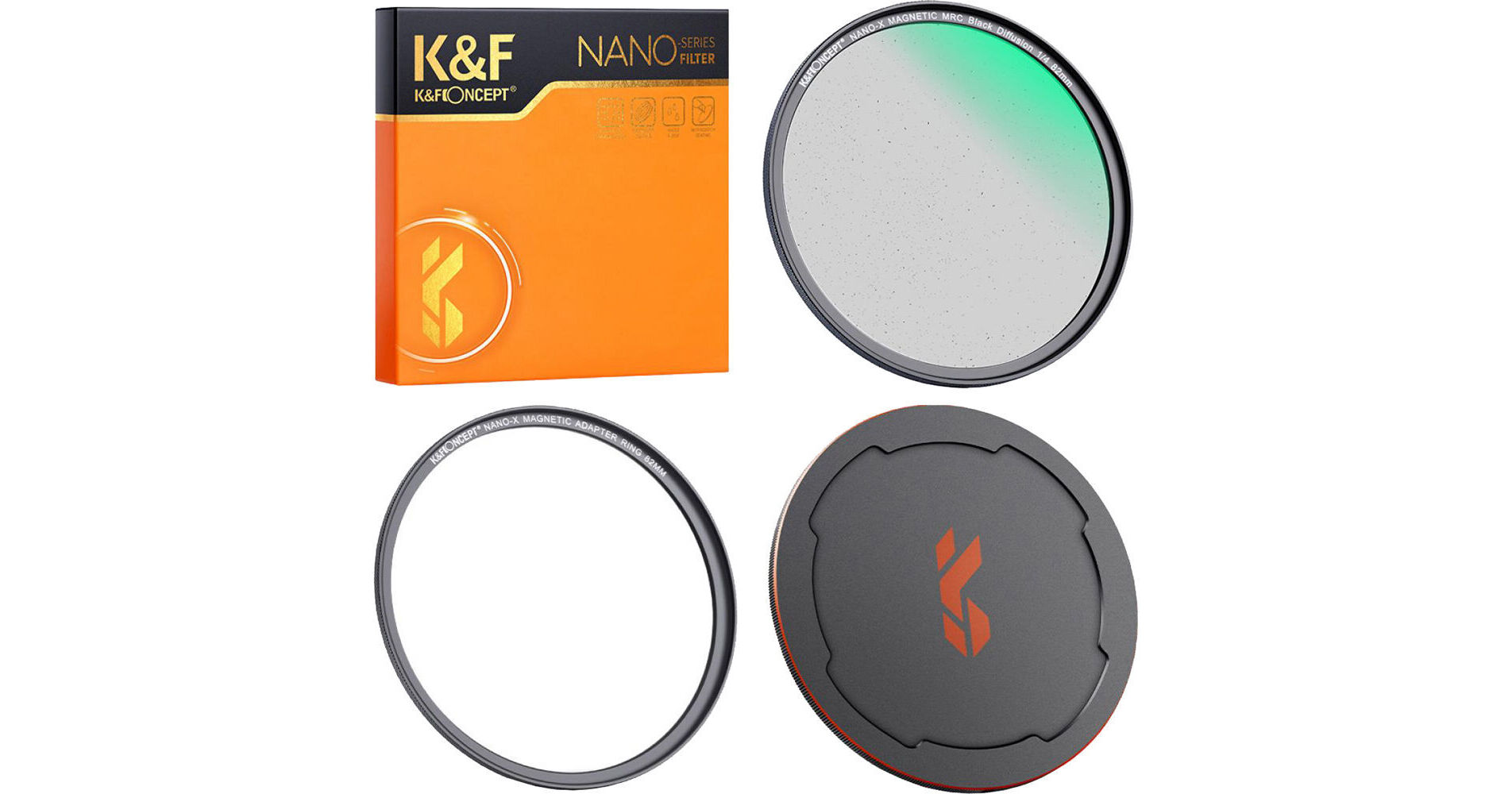 K&F Concept Nano-X Magnetic Black Mist Filter 1/4 SKU.1823 B&H