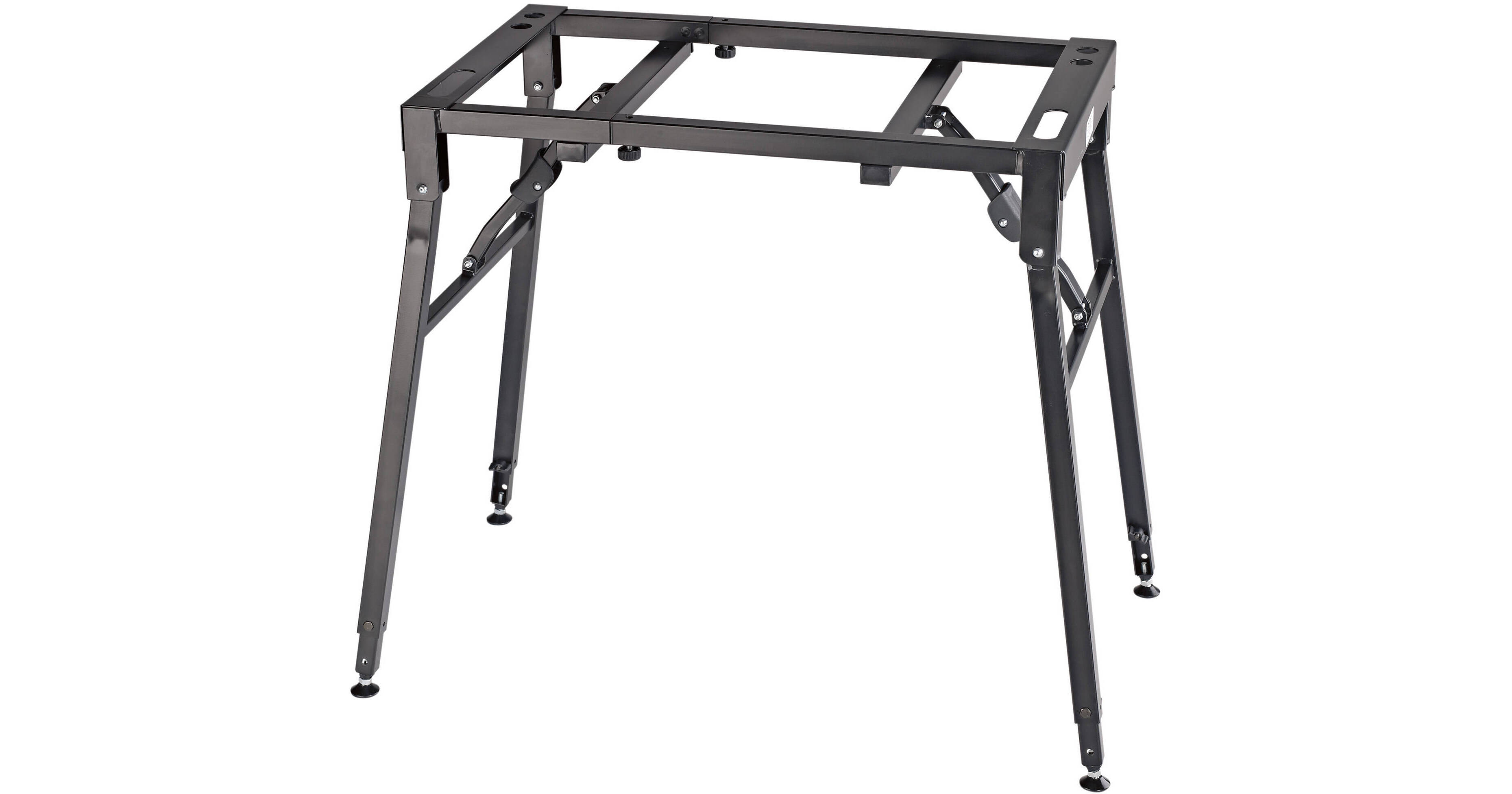 K&M 18950 Table-Style Adjustable Keyboard Stand 18950.017.55 B&H