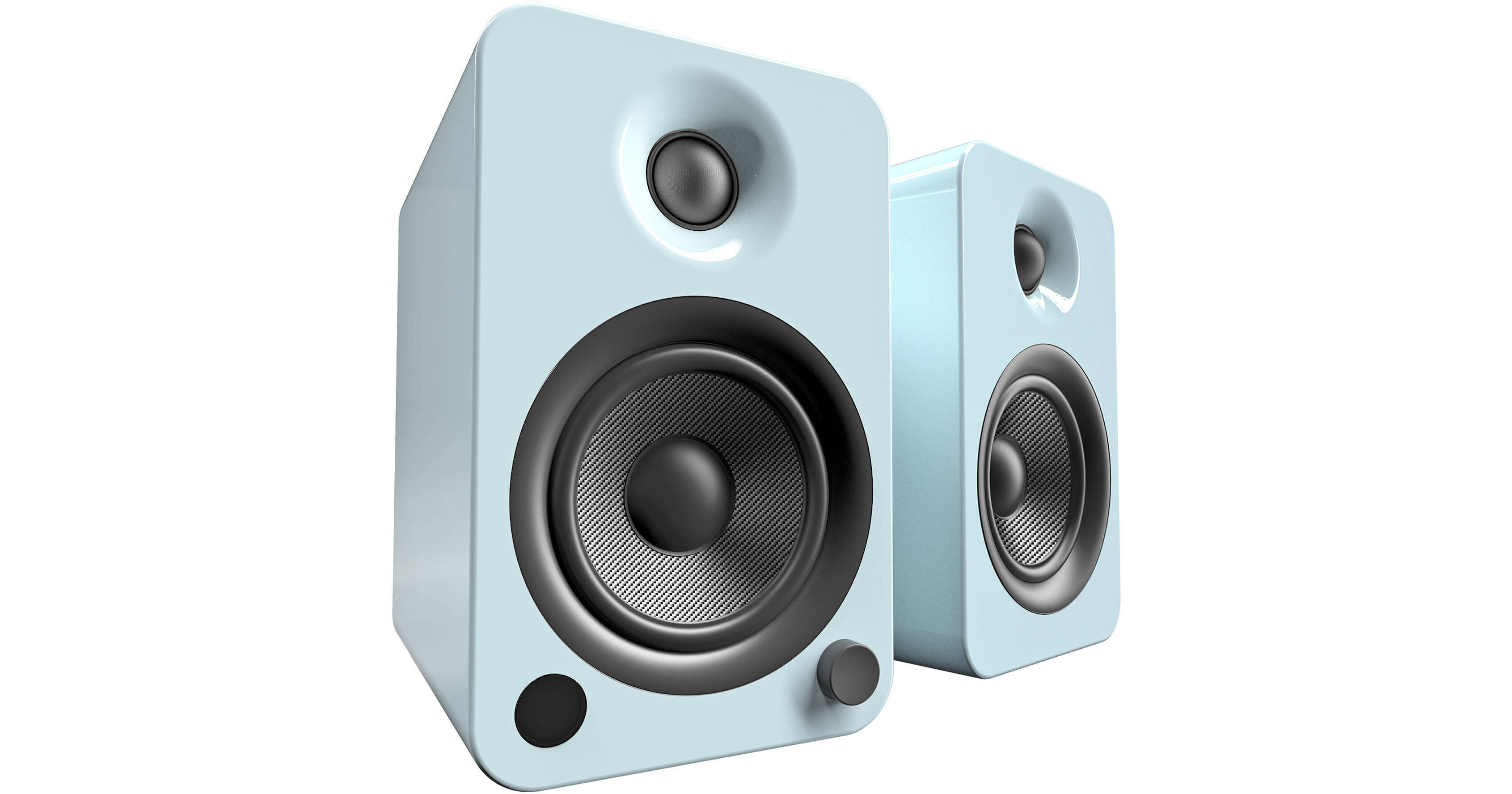 Kanto Living YU4 2-Way Powered Bookshelf Speakers YU4GT B&H
