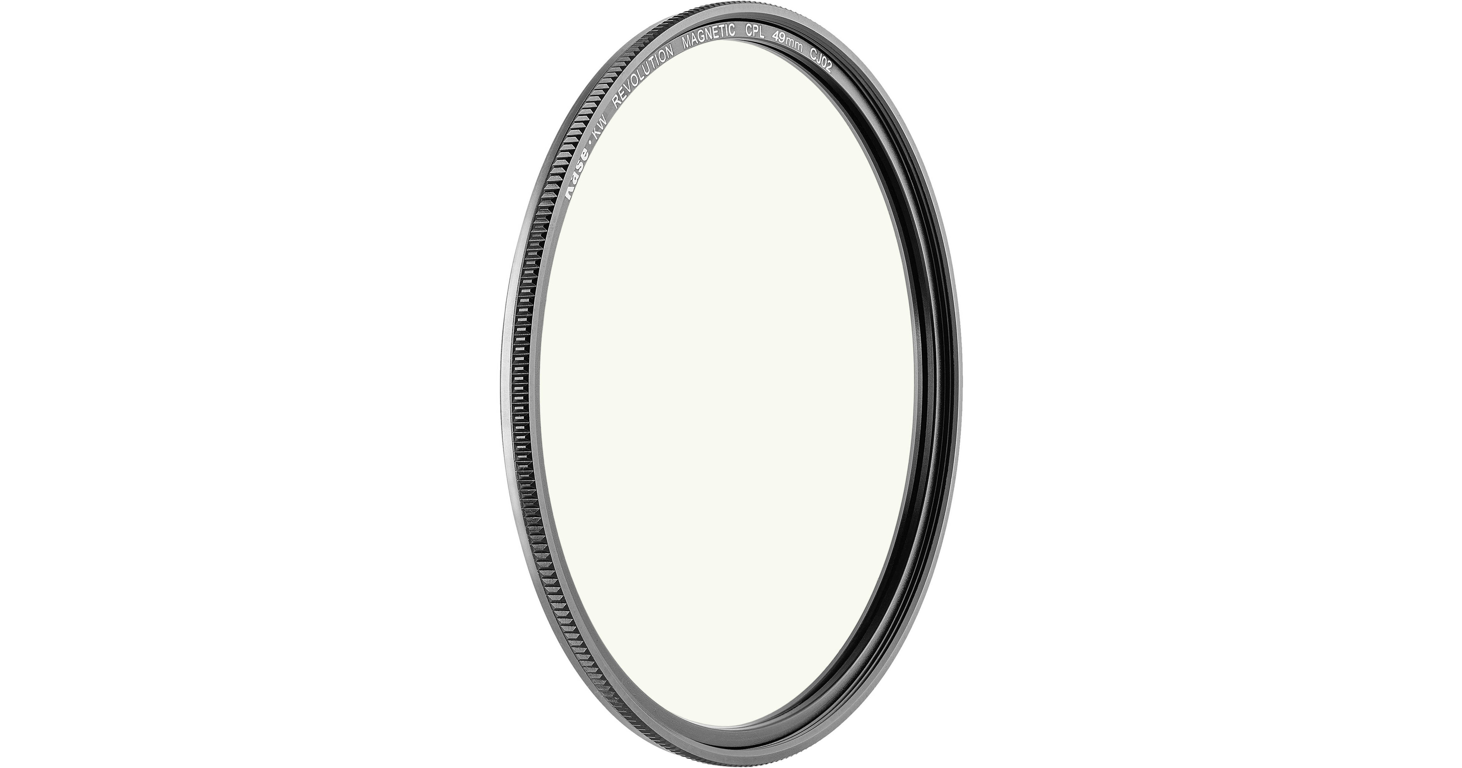 Kase Wolverine Revolution 77 Mm CPL Filter – Magnetisch, Stoßfestes Gehärtetes Glas, Mit Adapter & Silbernem Ring