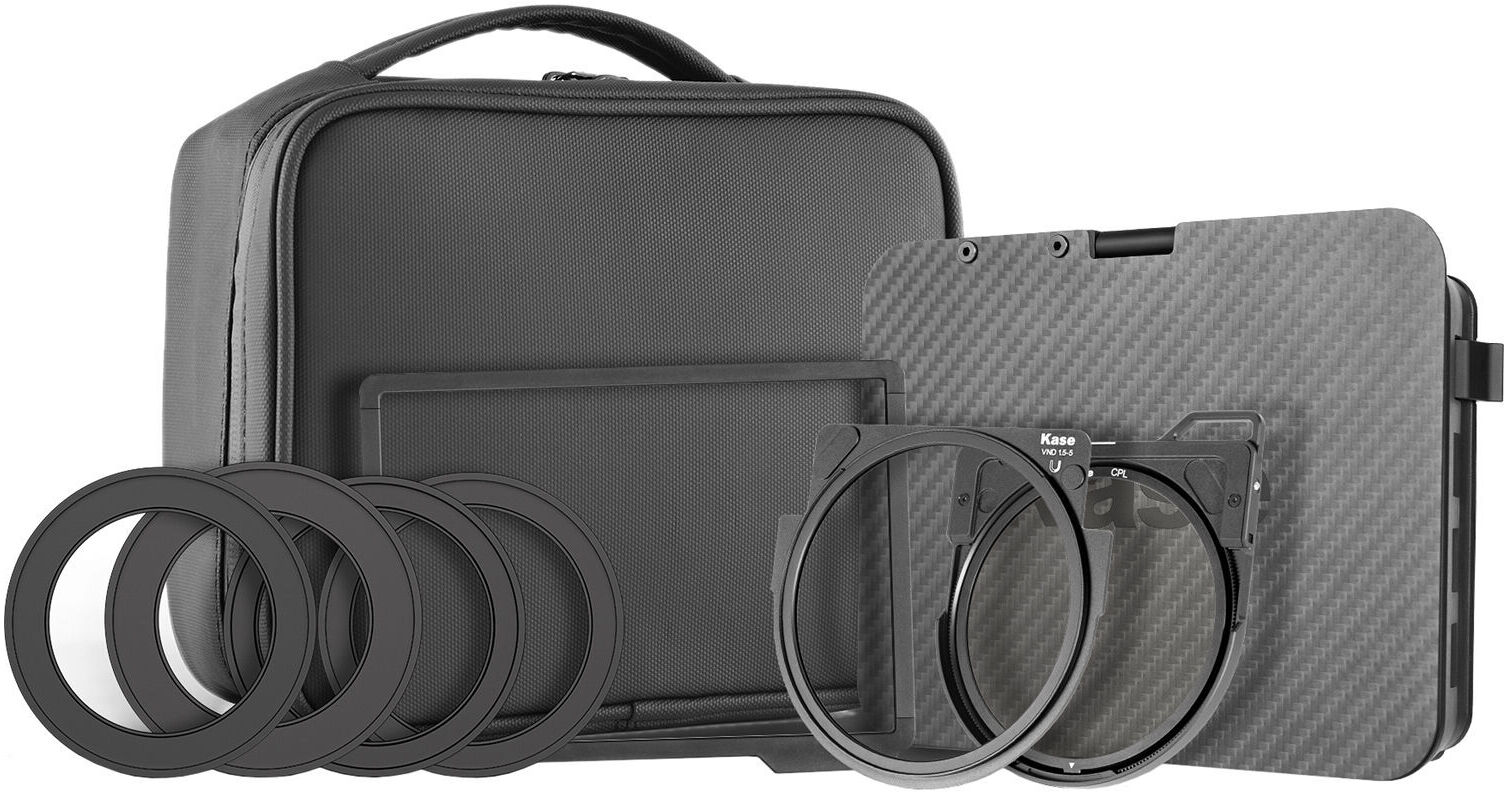 Kase MovieMate Magnetische Filter Set – Inkl. CPL, Vari ND, ND6 Filter