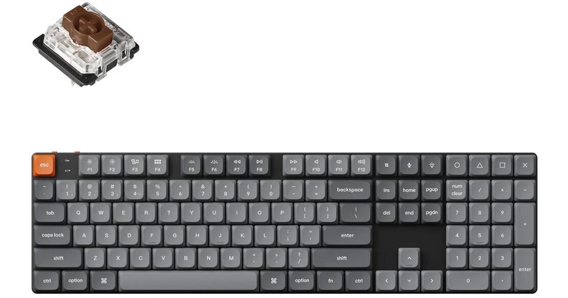 Keychron K5 Max Wireless Mechanical Keyboard K5M-H3 B&H Photo